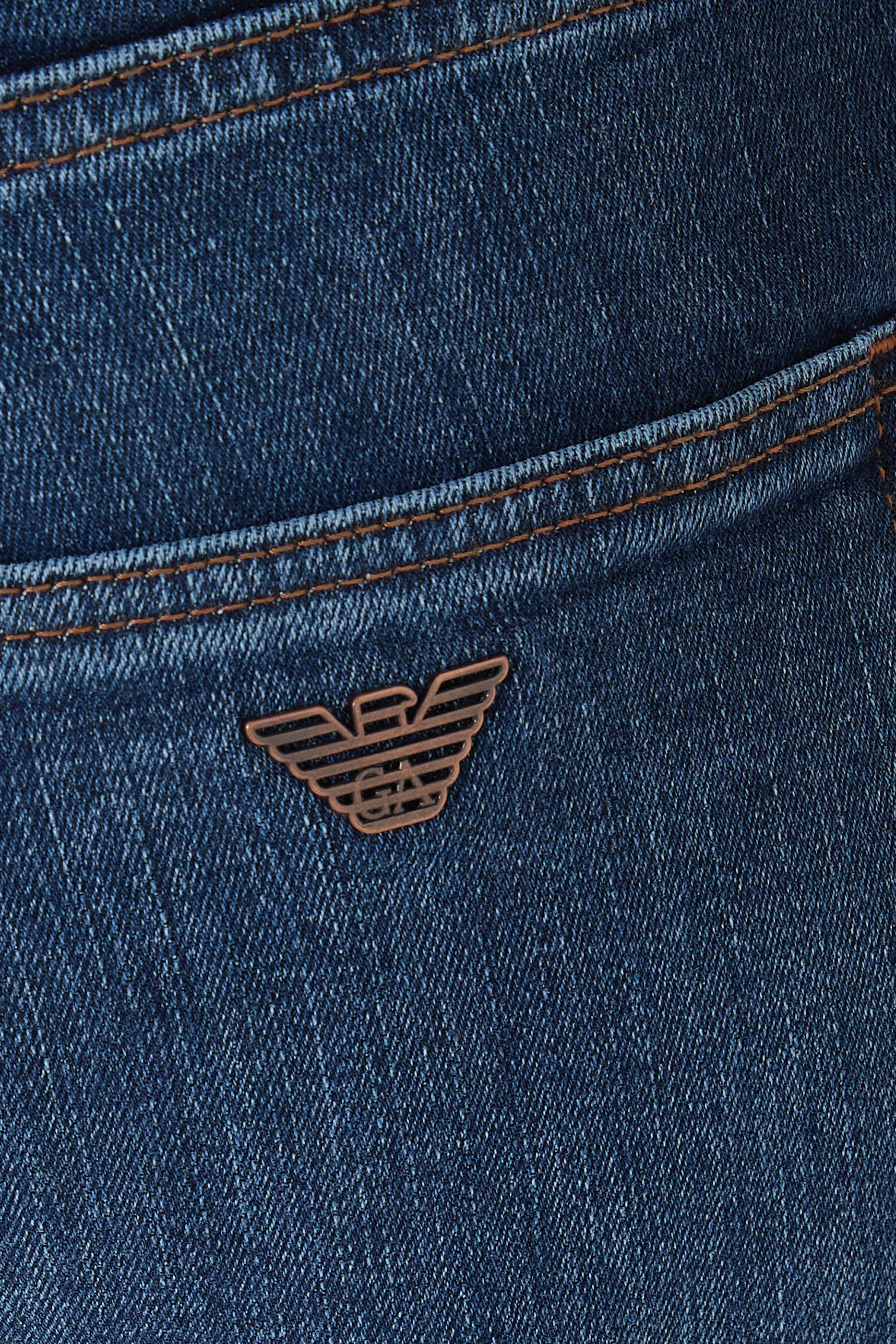 Denim Straight-Fit Pants