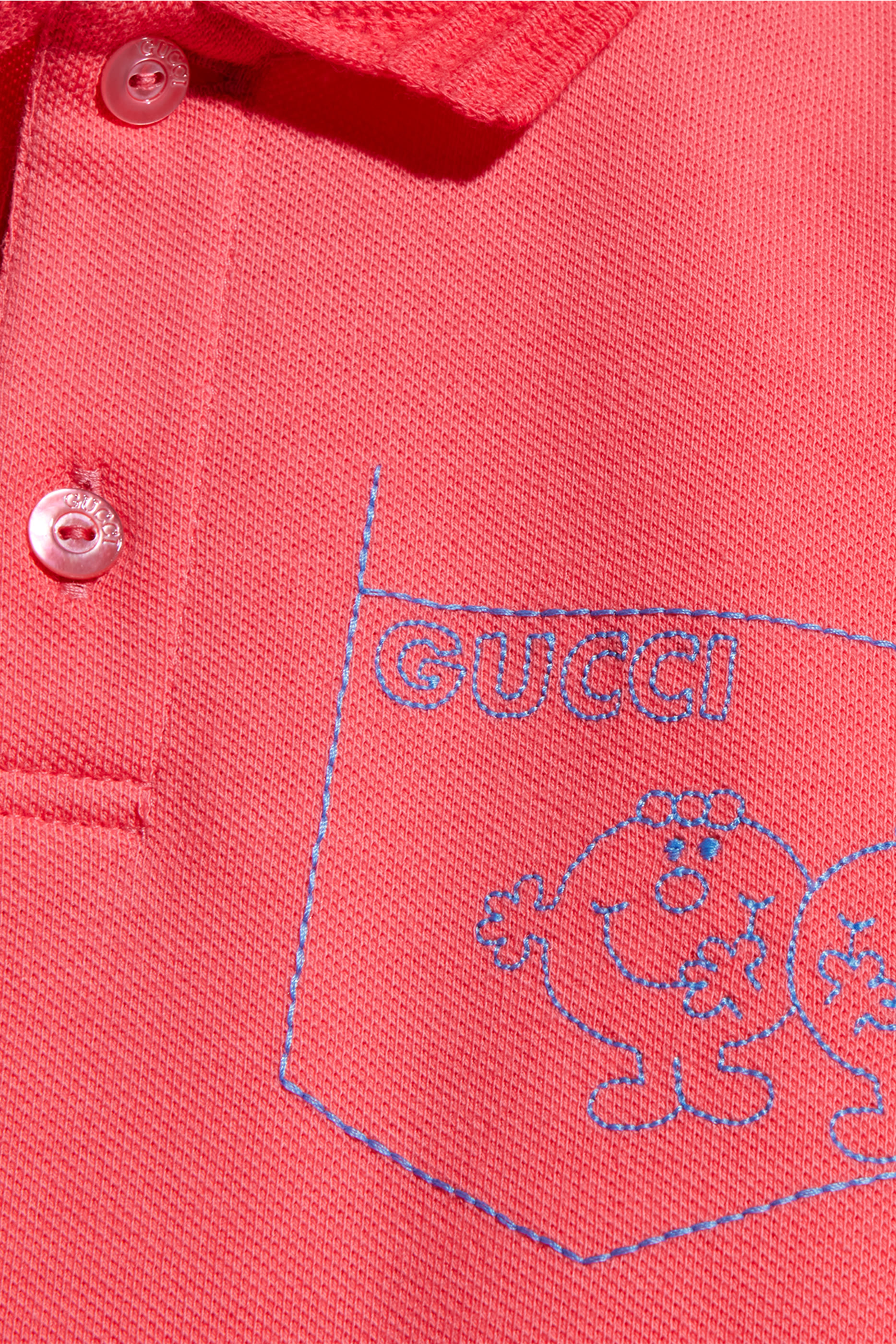 Kids Cotton Piquet Polo Shirt