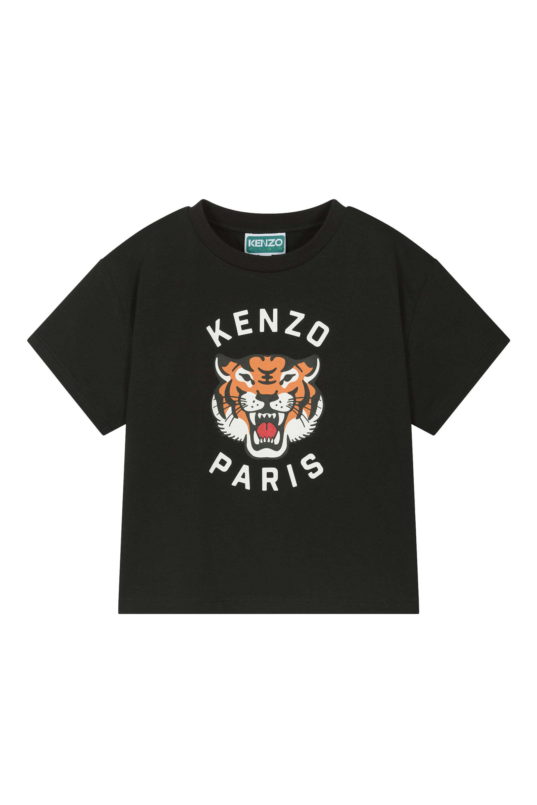 Kids Logo Cotton T-Shirt