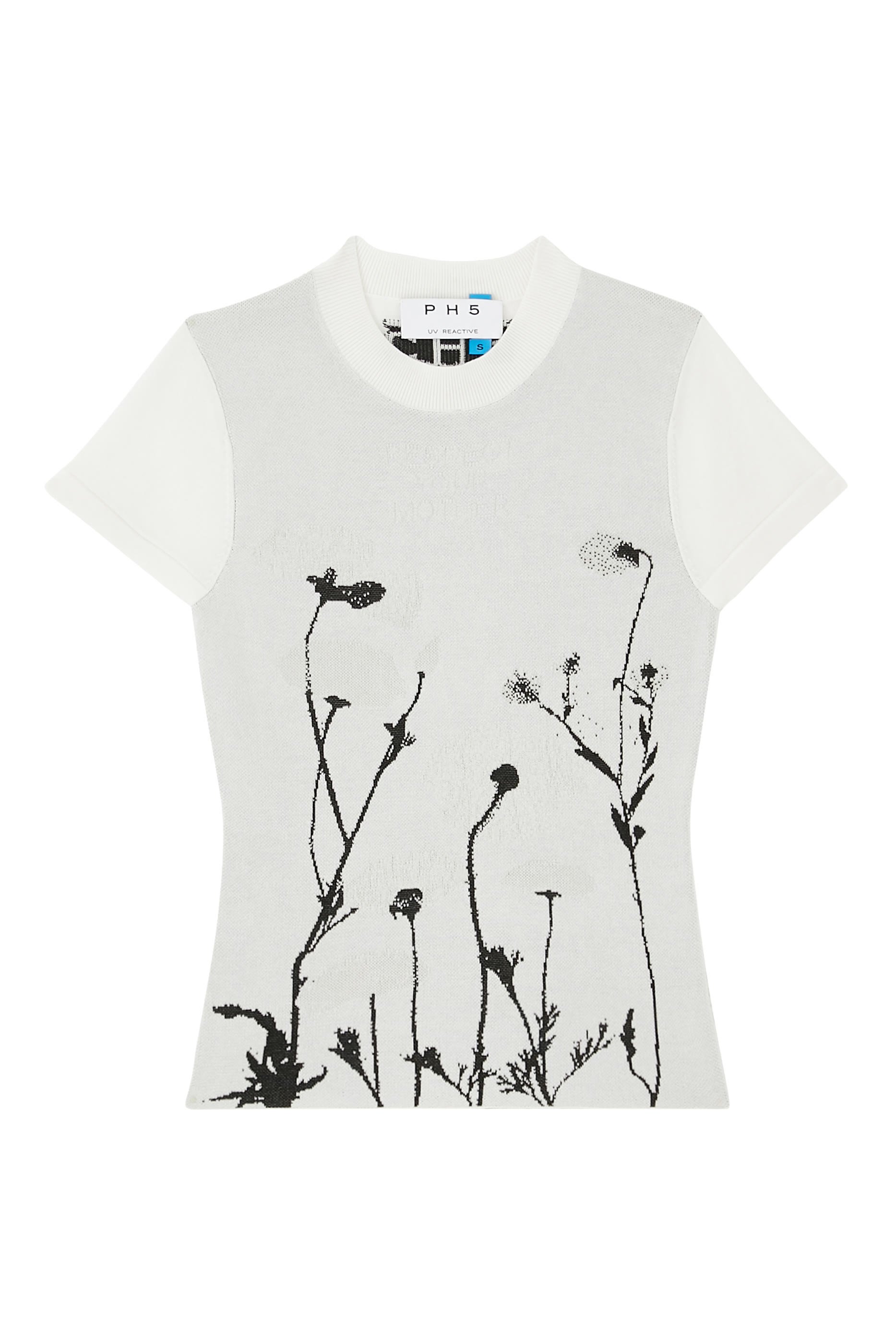 Blanca UV Reactive Flower T-Shirt