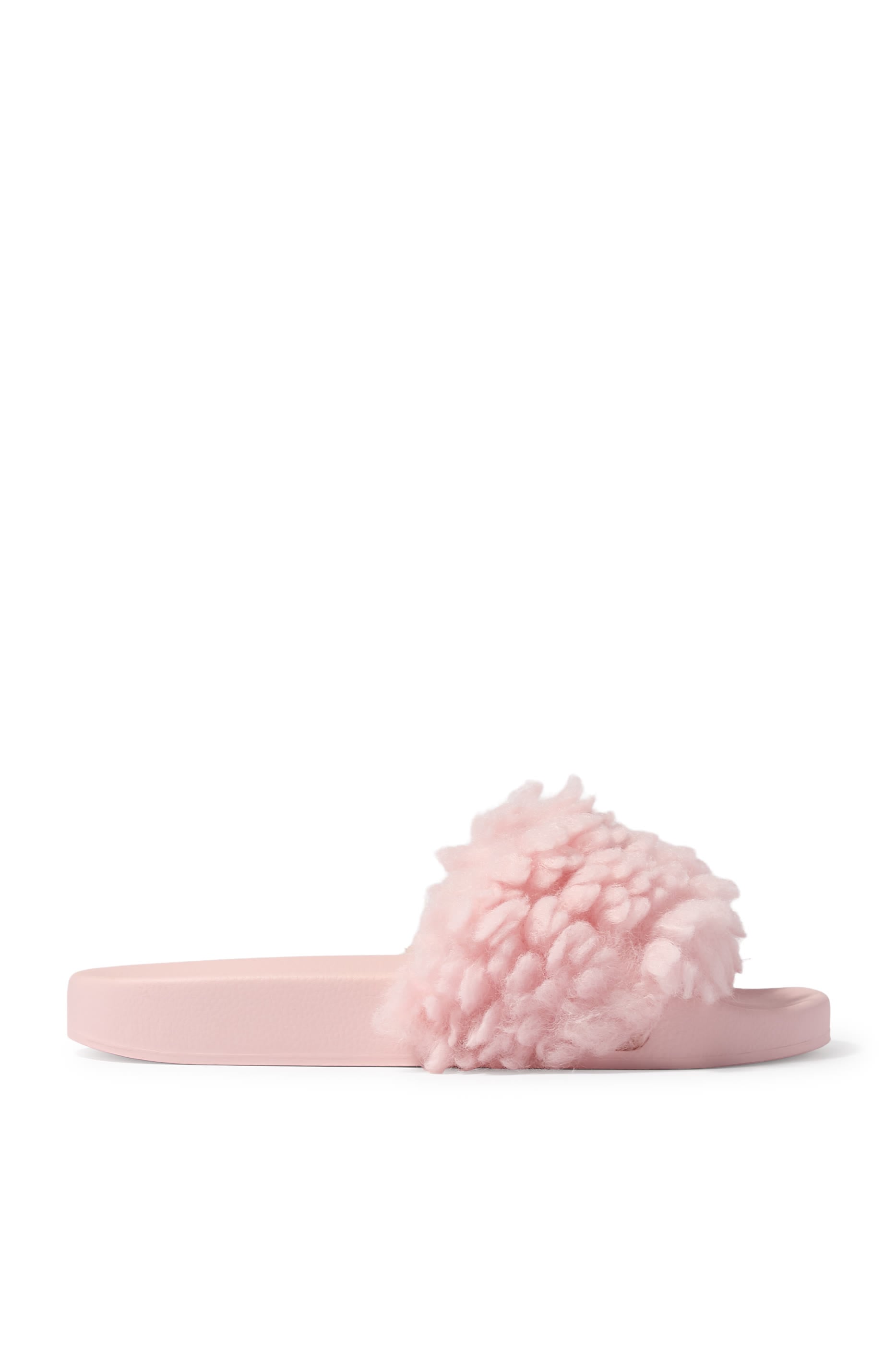 Meena Eagle Quilted Slide Sandals