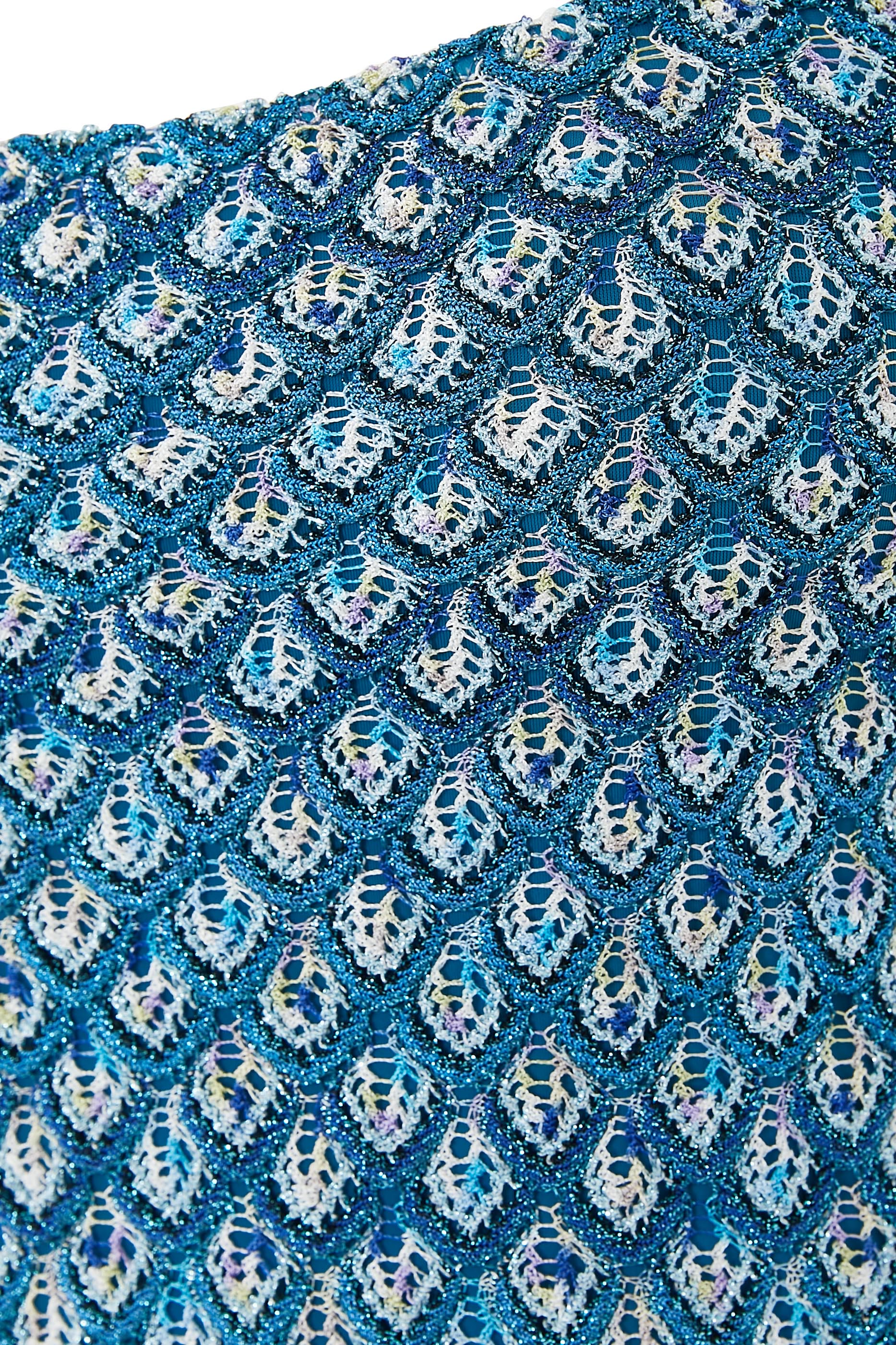 Exclusive Mare Lace Raschel One Piece Swimsuit