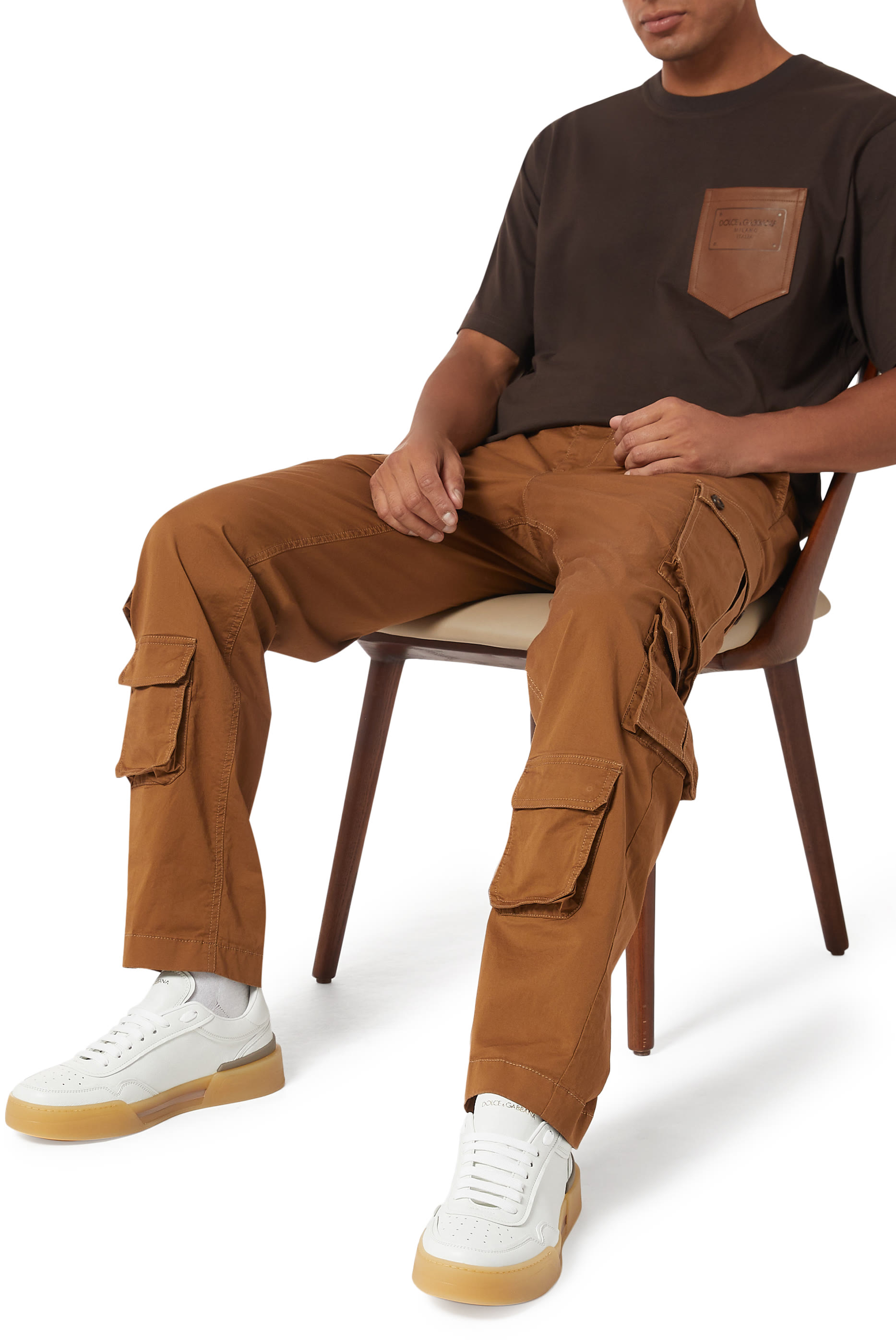 Calfskin New Roma Sneakers