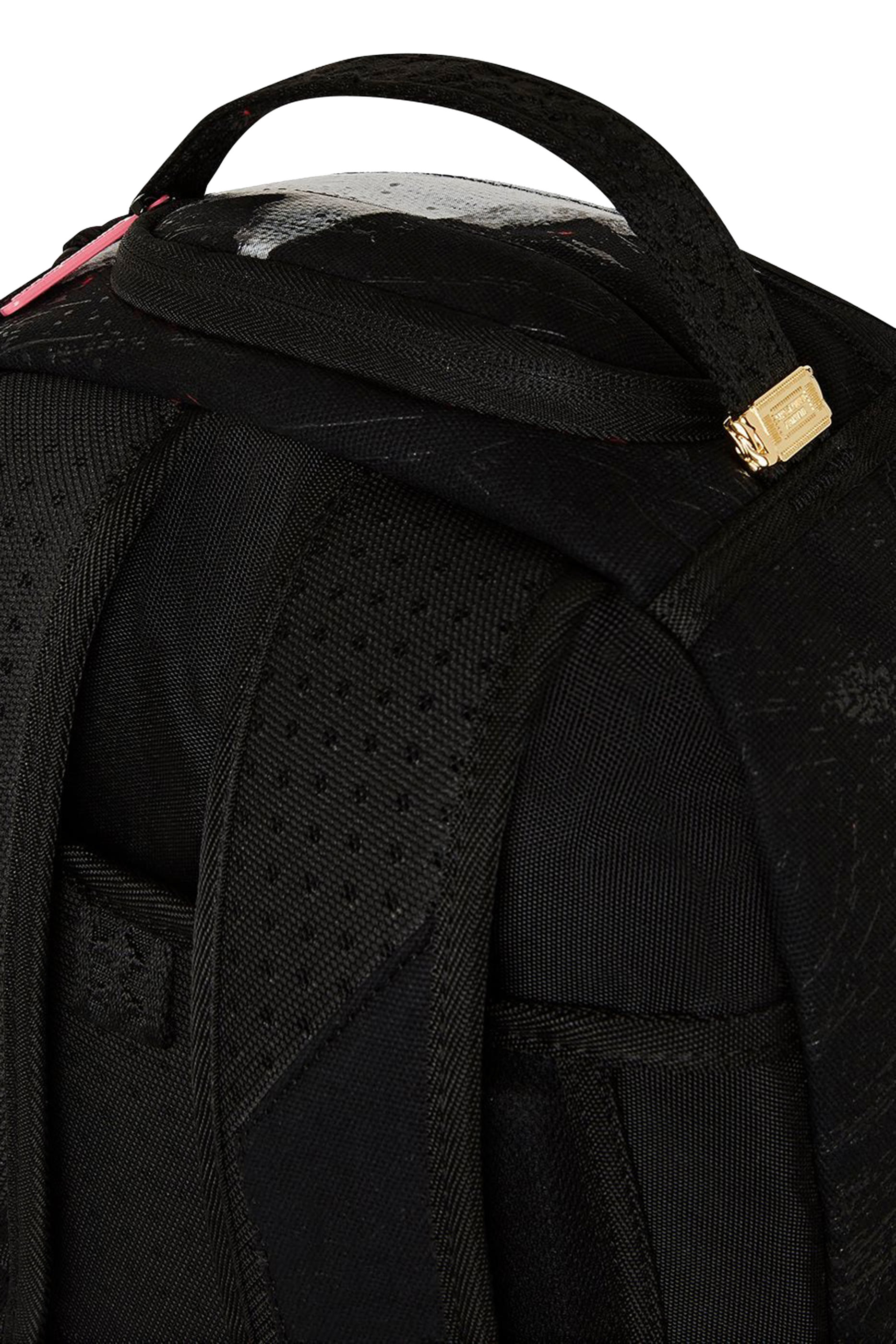 Kids Shark Central Sorbet Hand Painted Cotton Backpack