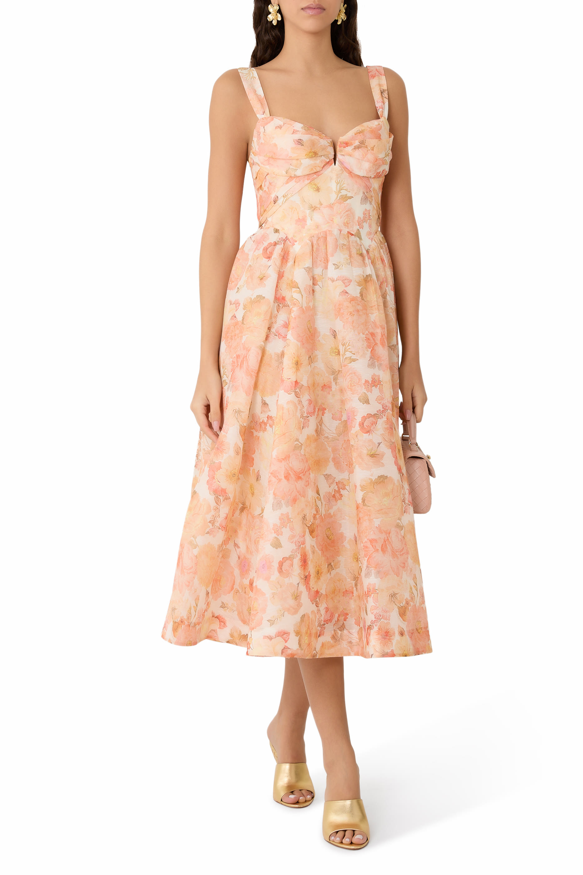 Rebellion Drape Midi Dress