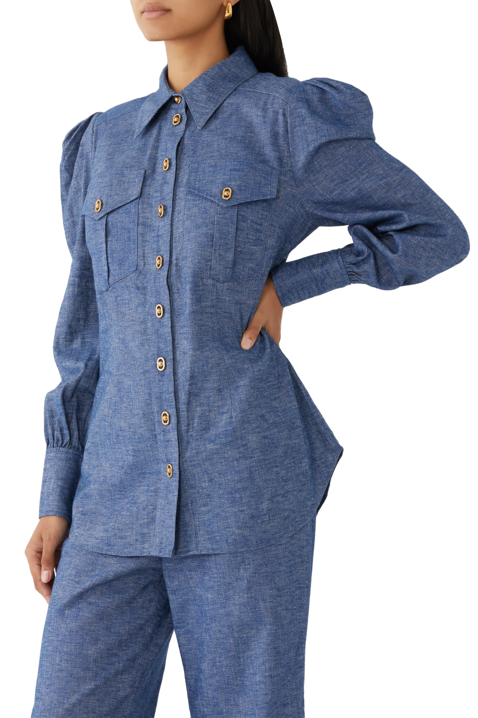 Eden Chambray Tunic