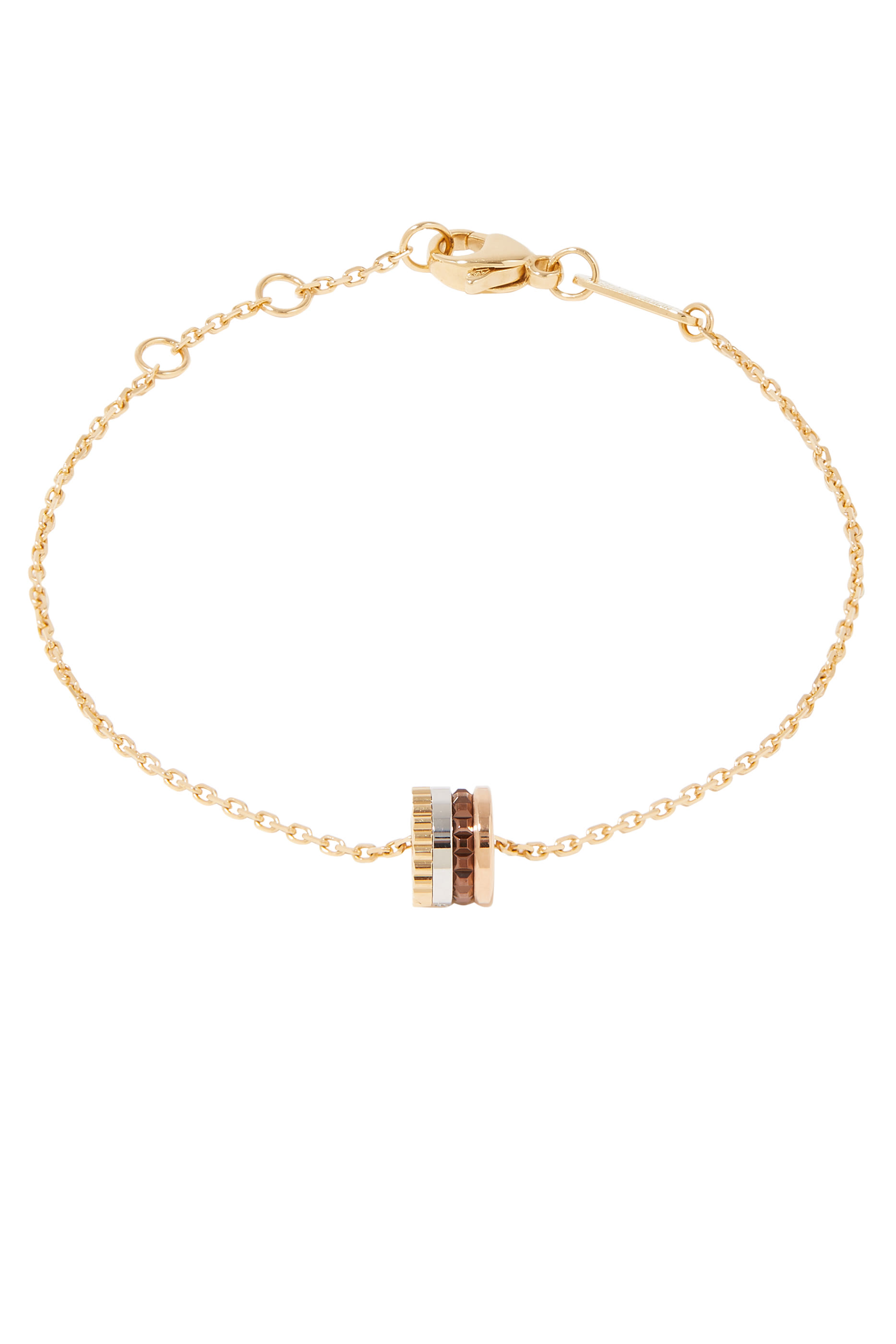 Quatre Classique Chain Bracelet, set with a diamond