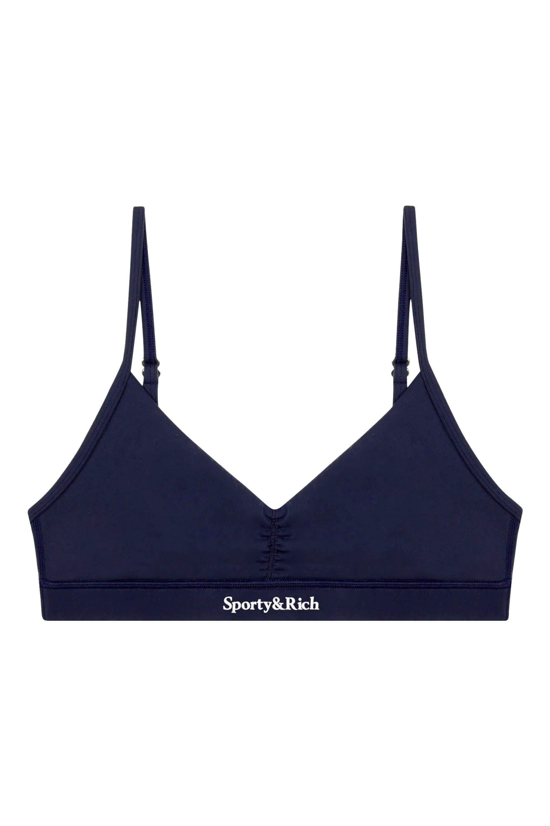 Serif Logo Mini Sports Bra