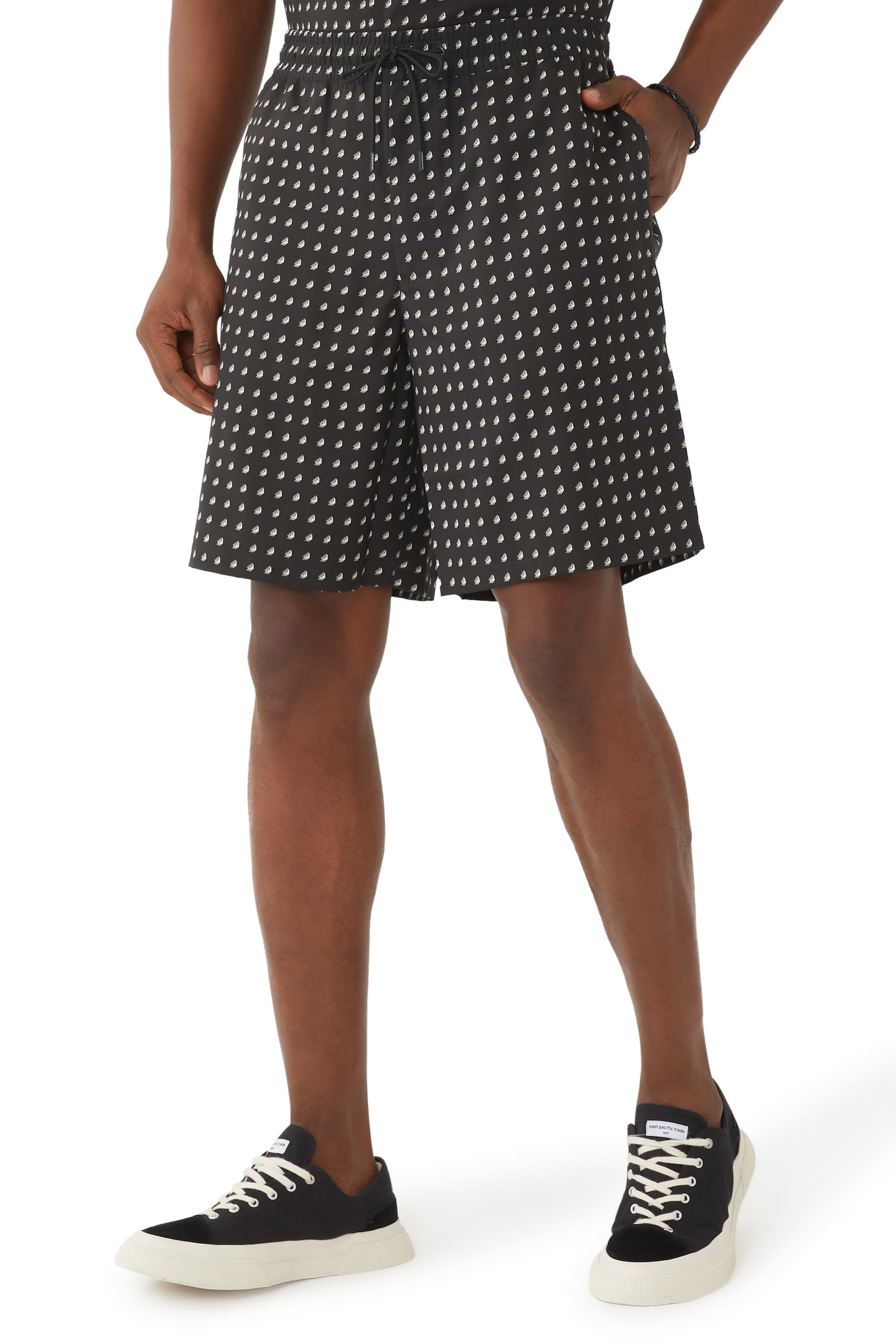 Micro Eagle Logo Shorts