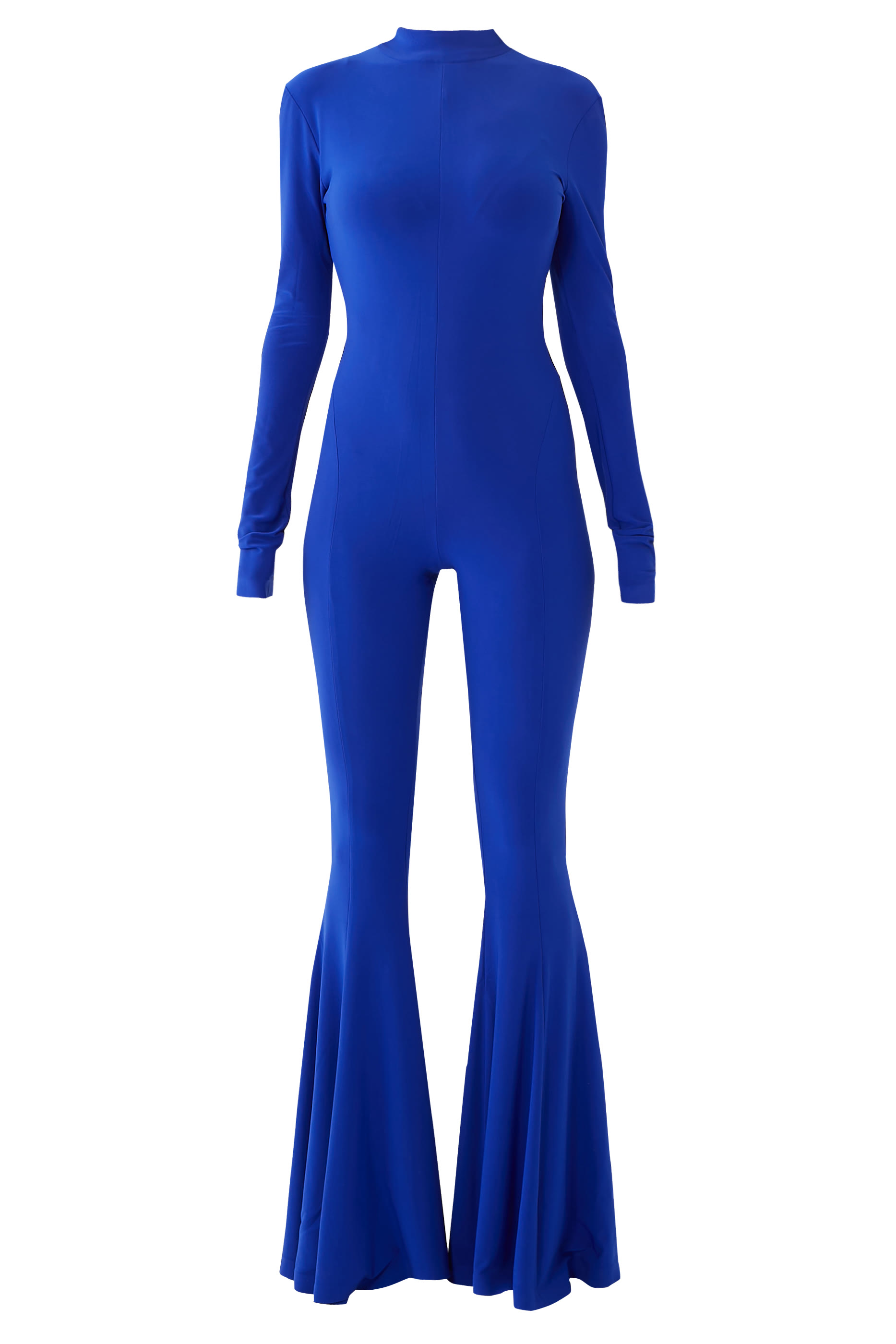Turtleneck Fishtail Jumpsuit