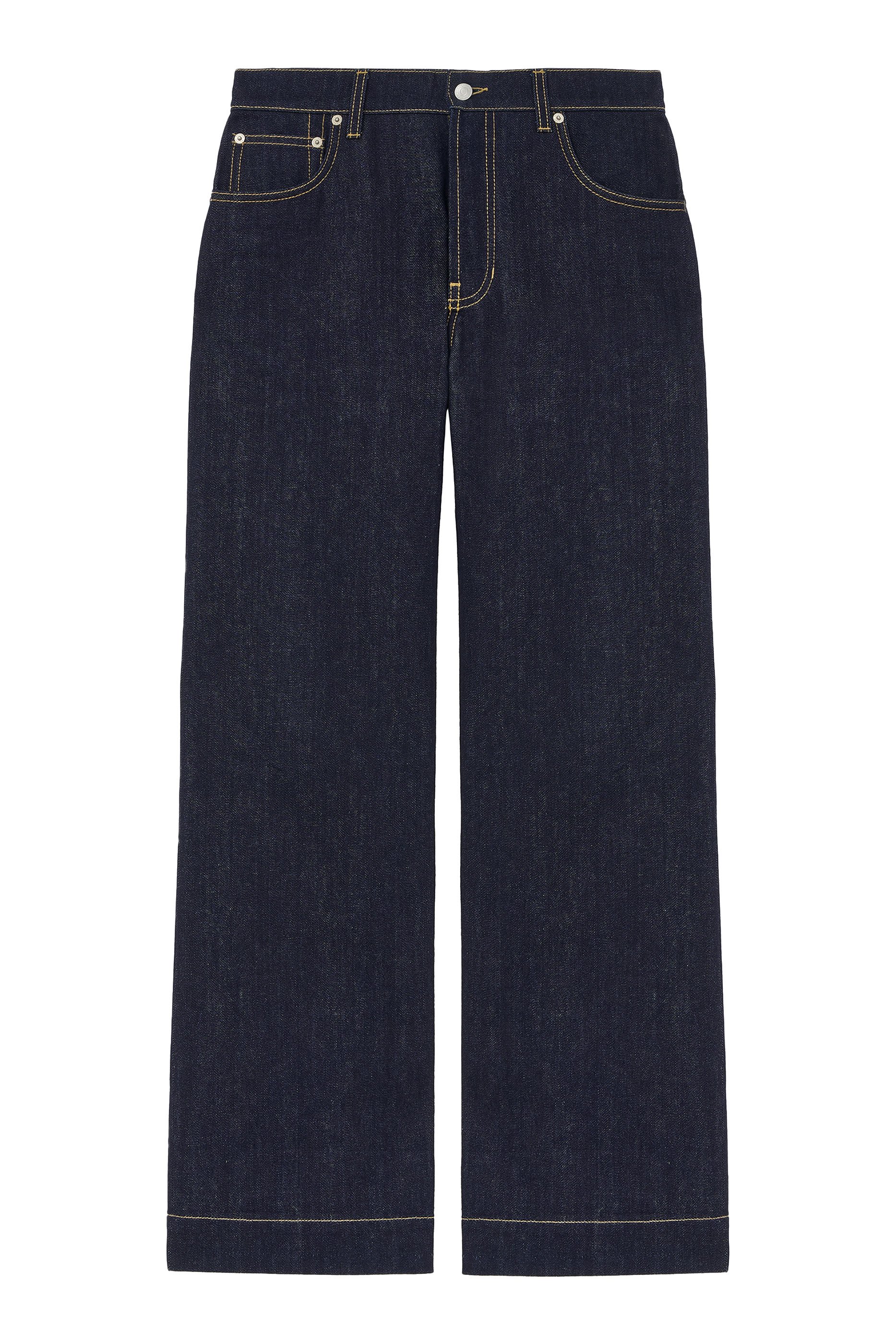 Wide Leg Denim Jeans