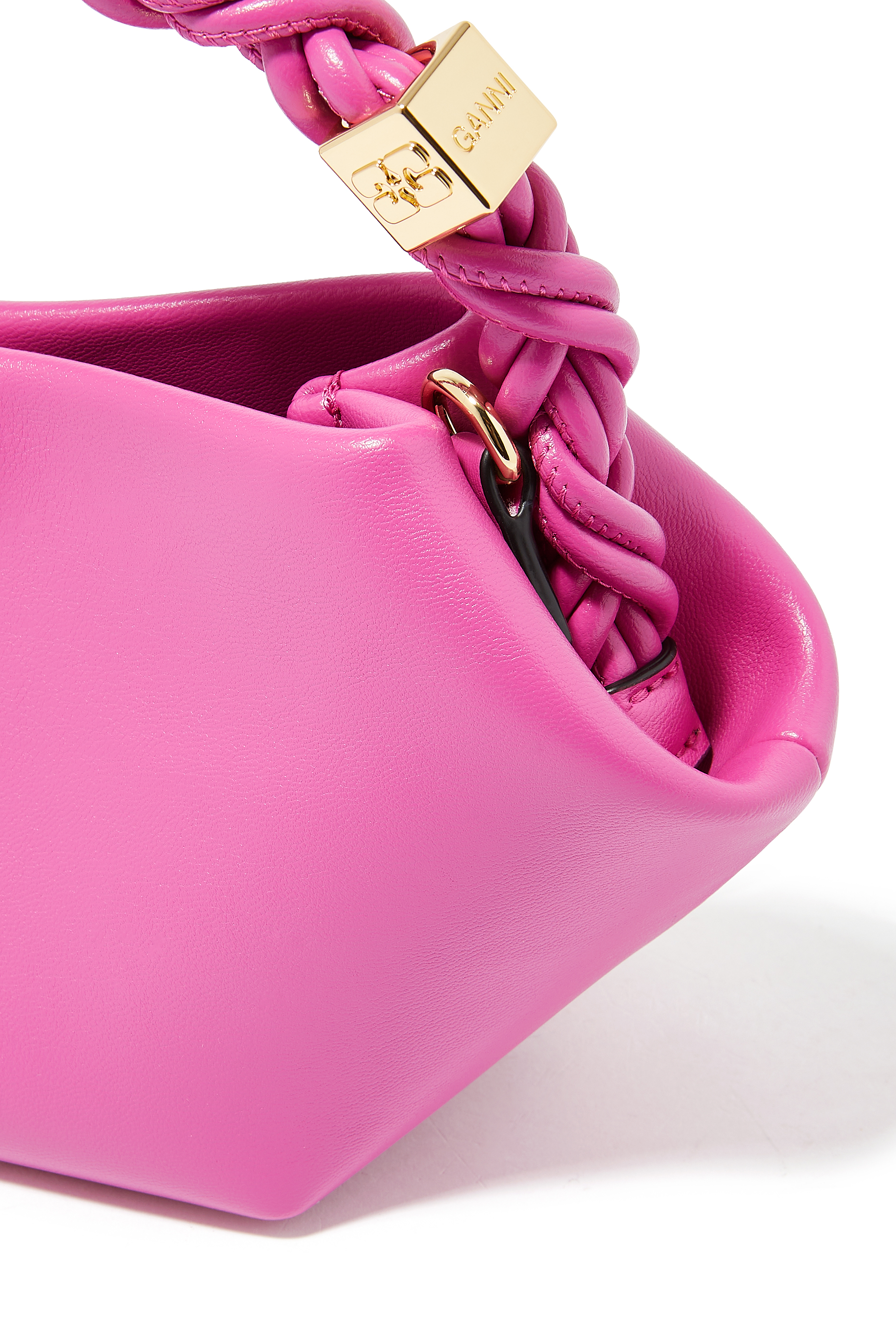 Bou Mini Braided-Handle Tote Bag