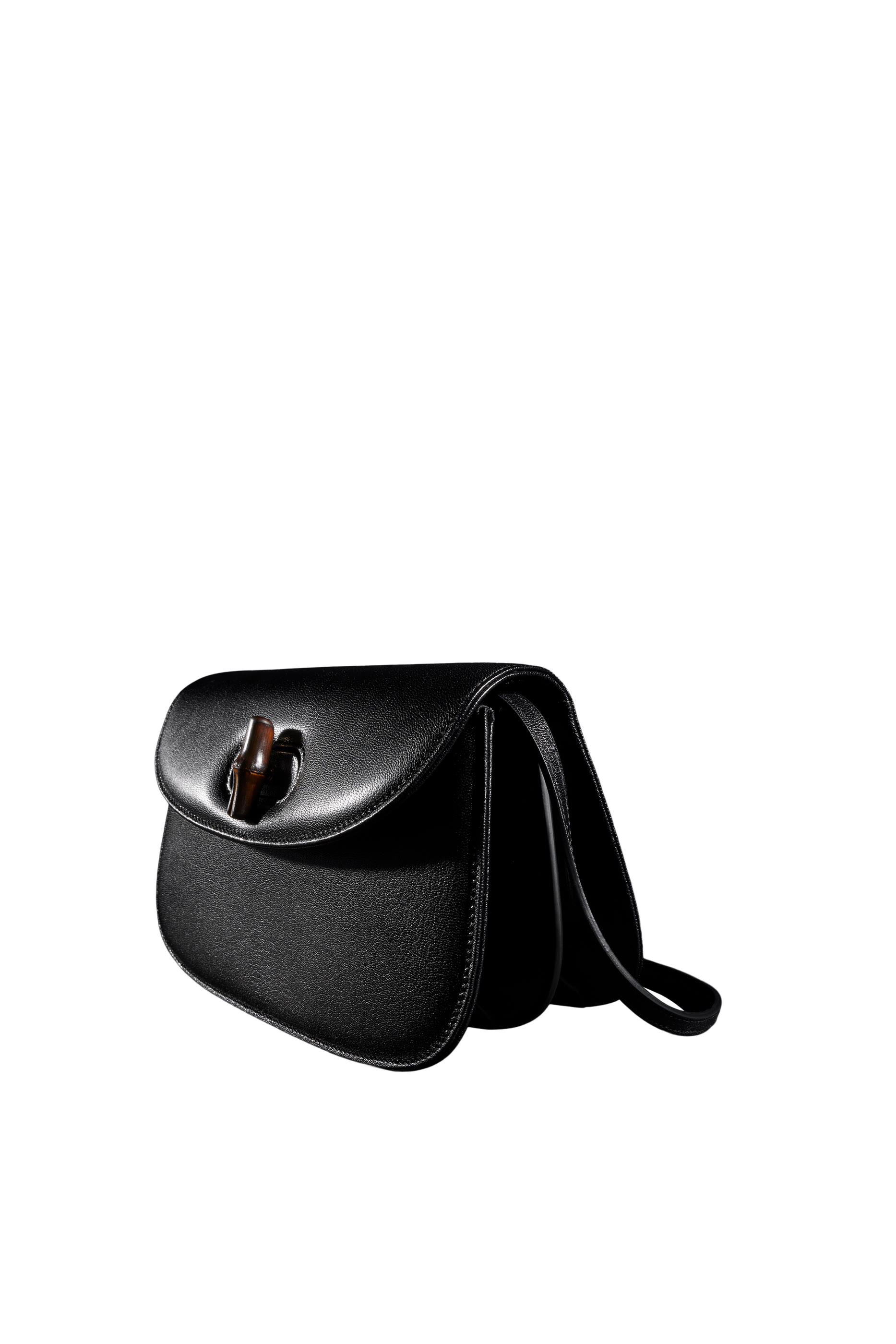 Small Shoulder Bag with Bamboo