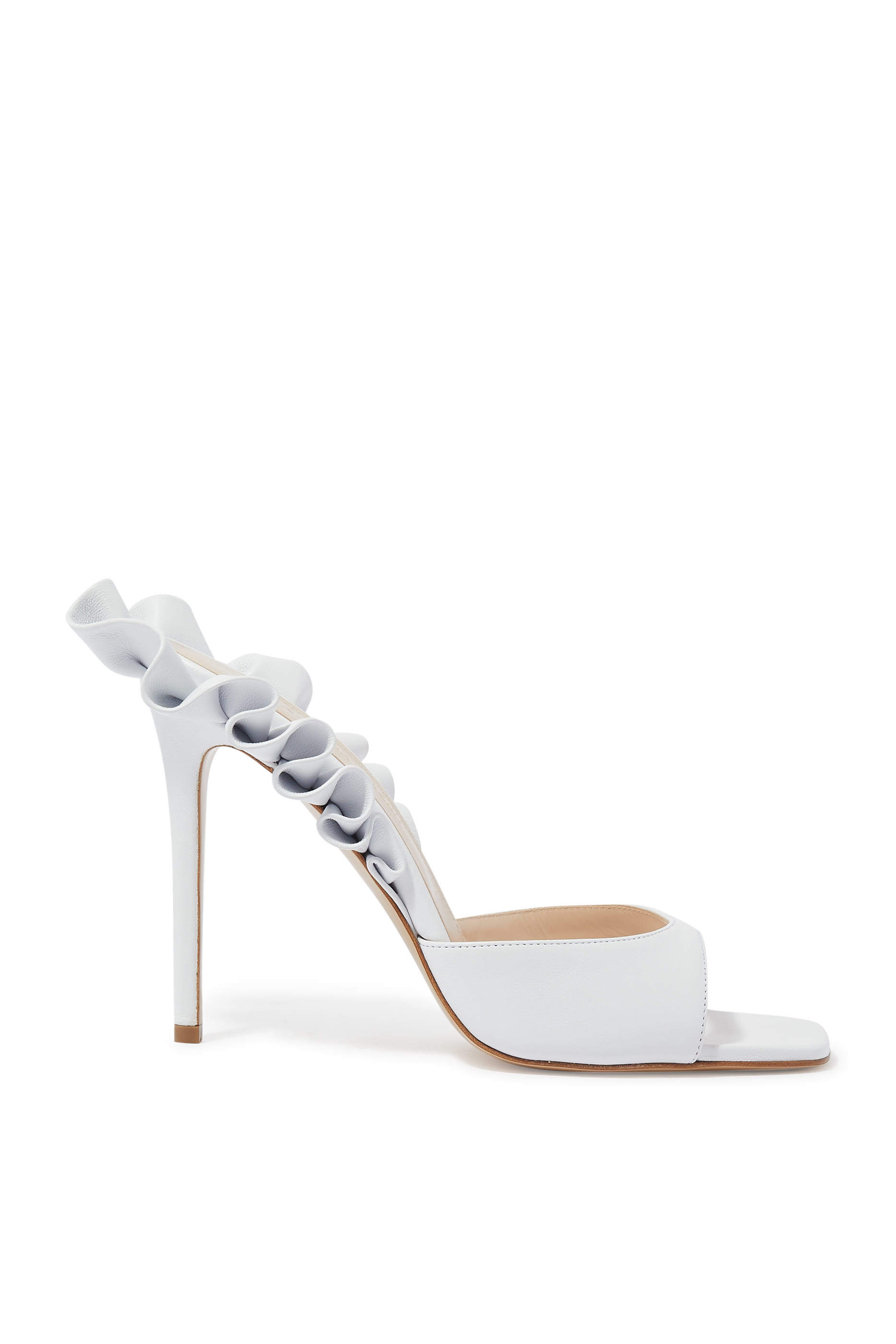 Rouches 105 Leather Mules