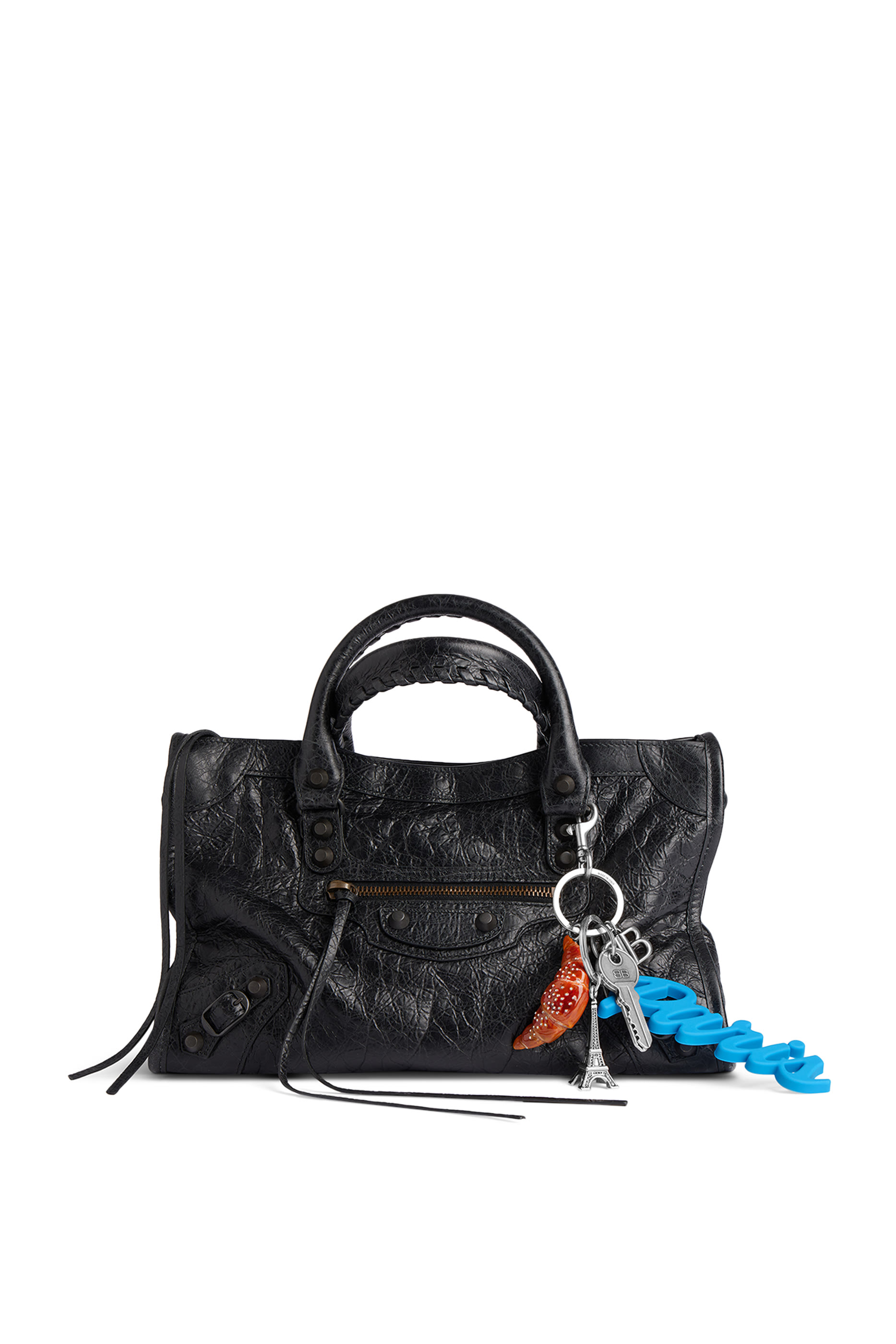 Tourist Paris Croissant Charm/Keychain