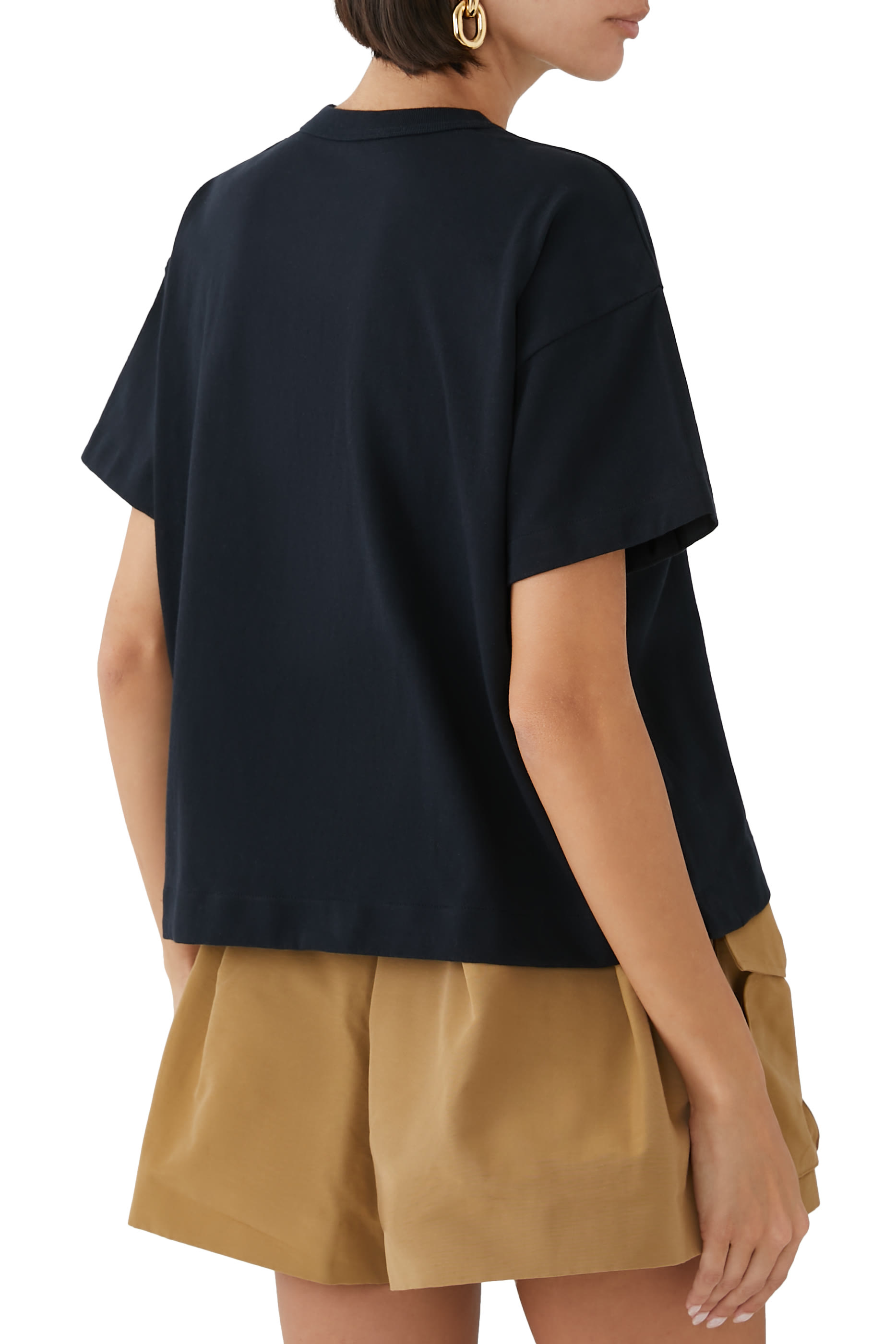 Emblem Cotton Jersey T-Shirt