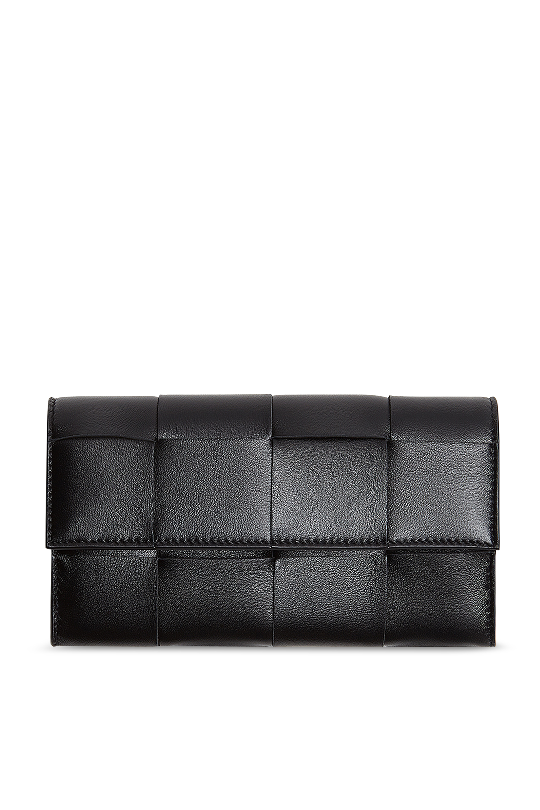 Intrecciato Leather Wallet