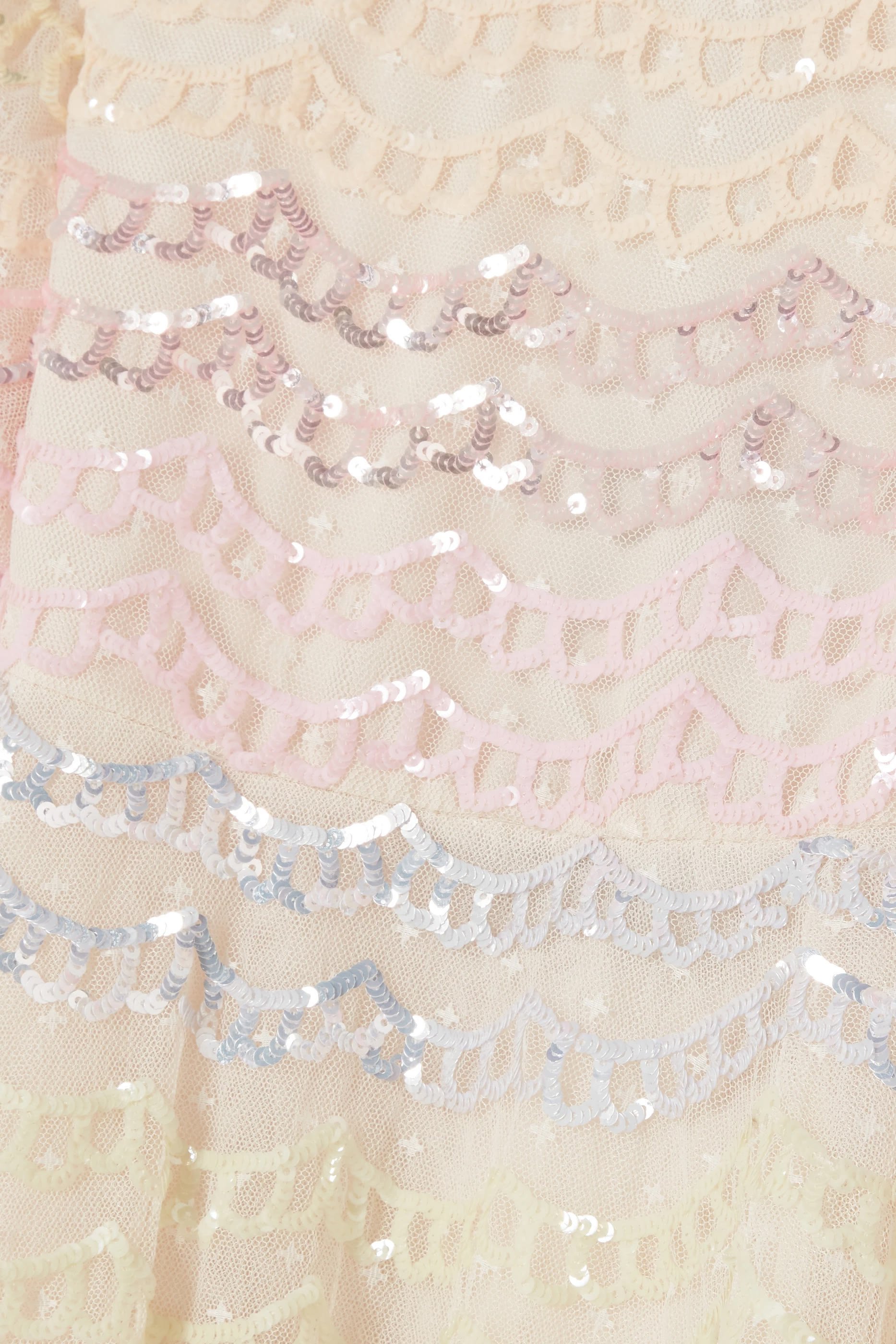 Kids Ombre Scallop Dress