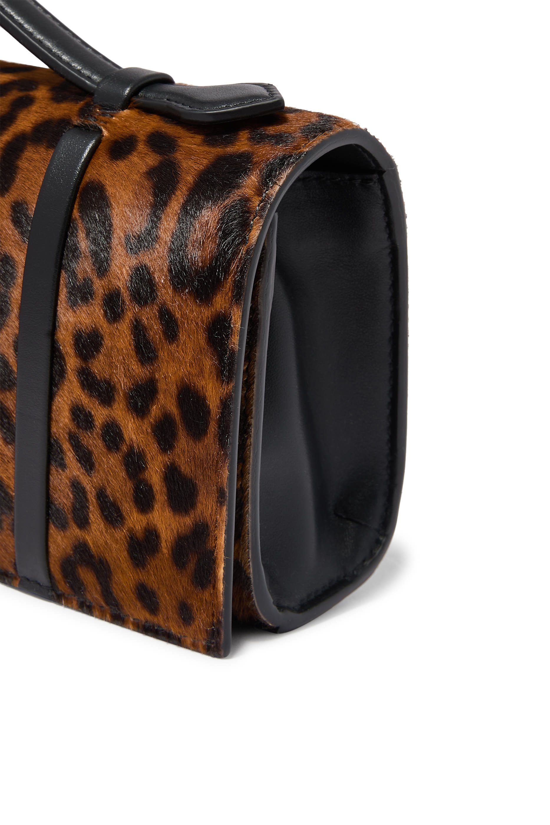 May Leopard Print Clutch