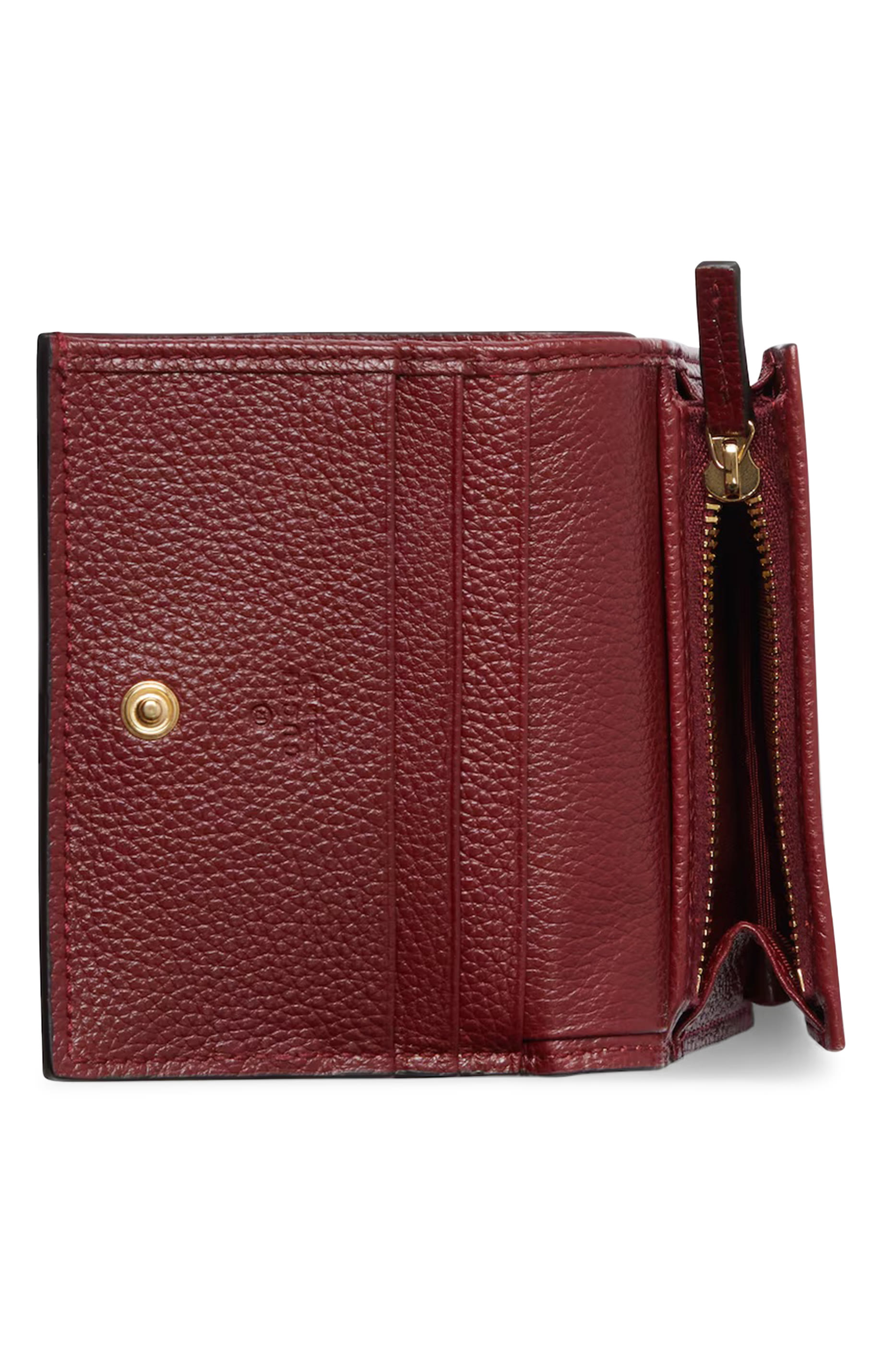 GG Marmont Bi-Color Mini Wallet