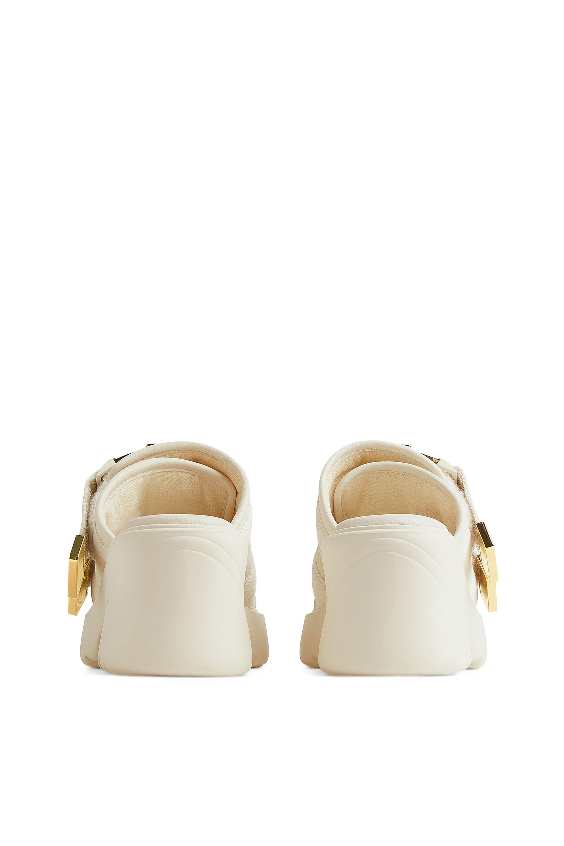 Flash Buckle-Embellished 90 Mules