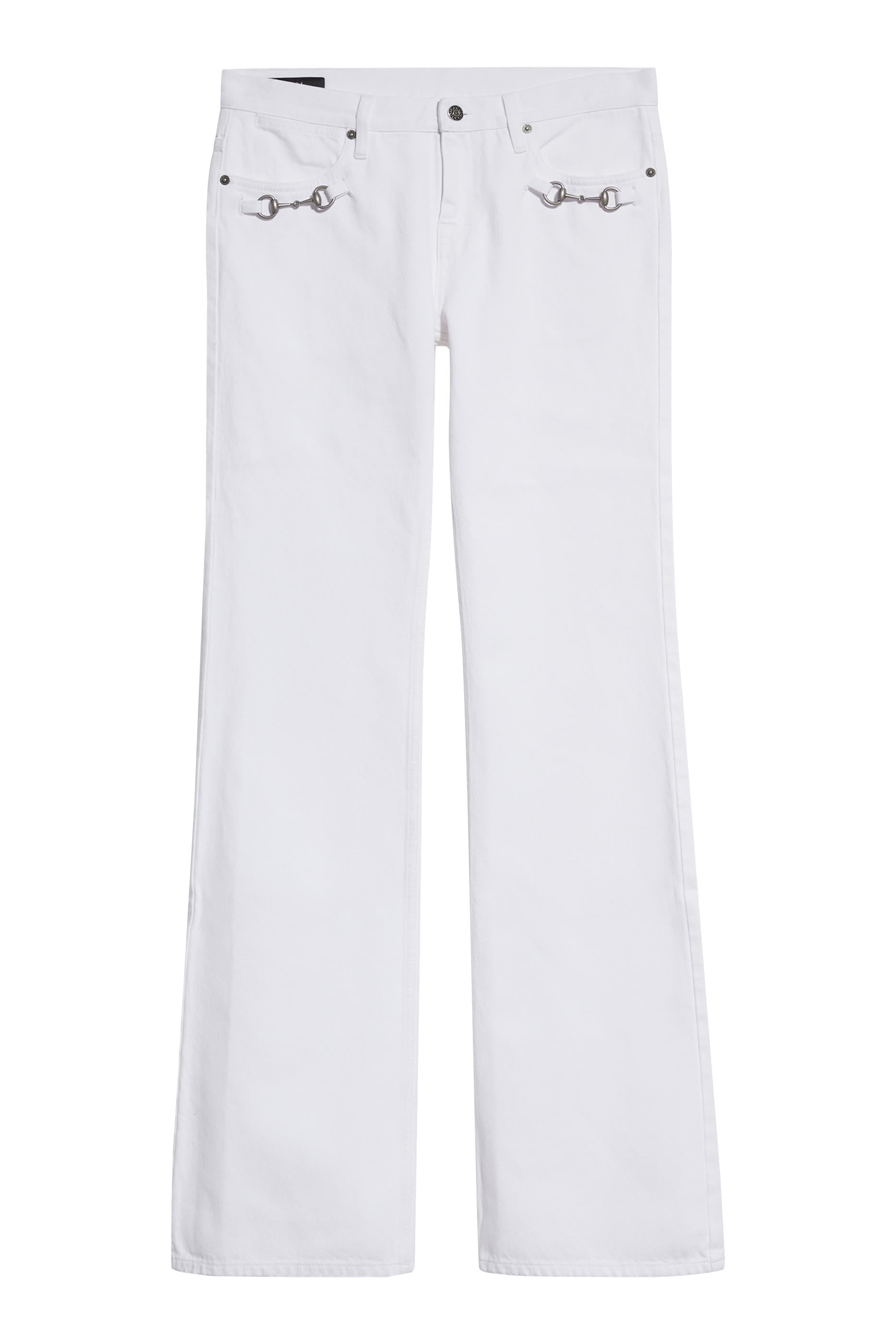 Horsebit Detail Pants