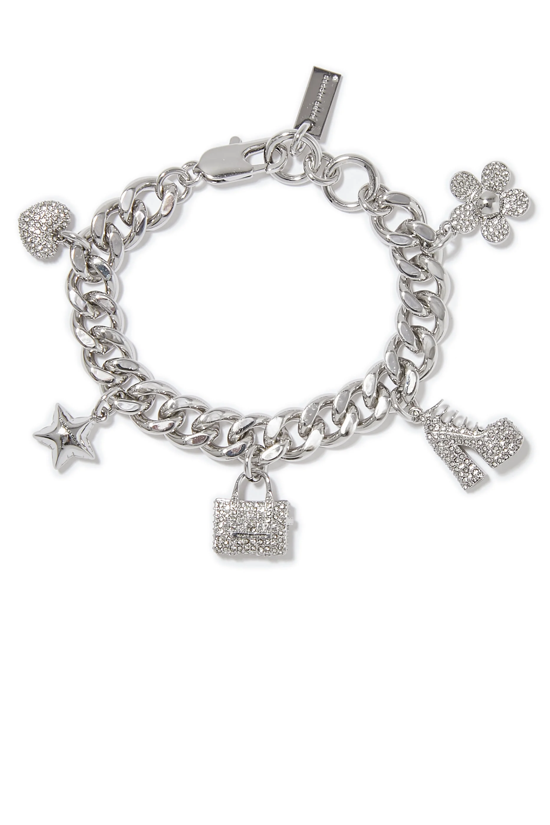 The Pave Mini Icon Charm Bracelet