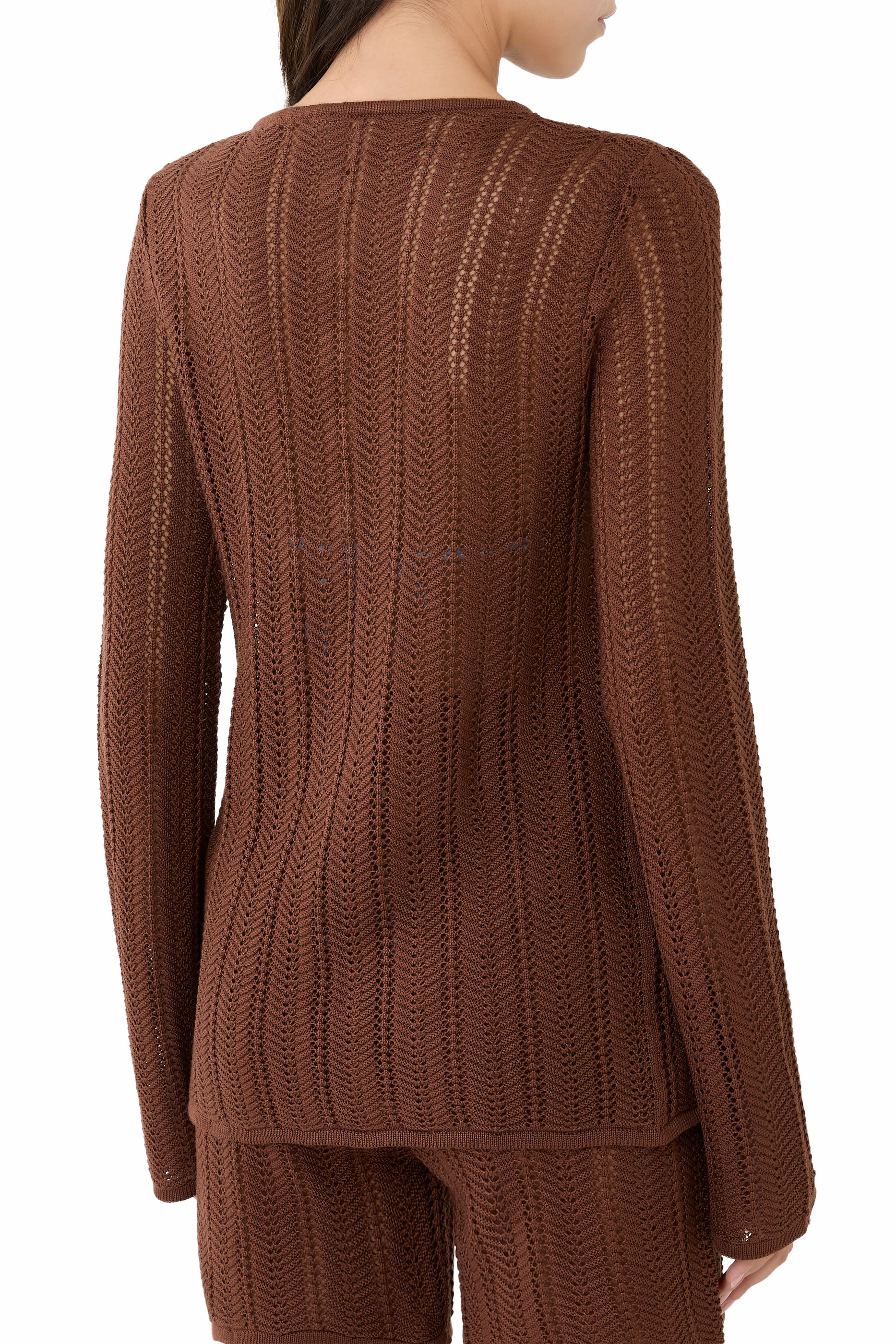 Corsica Knit Long-Sleeve Top