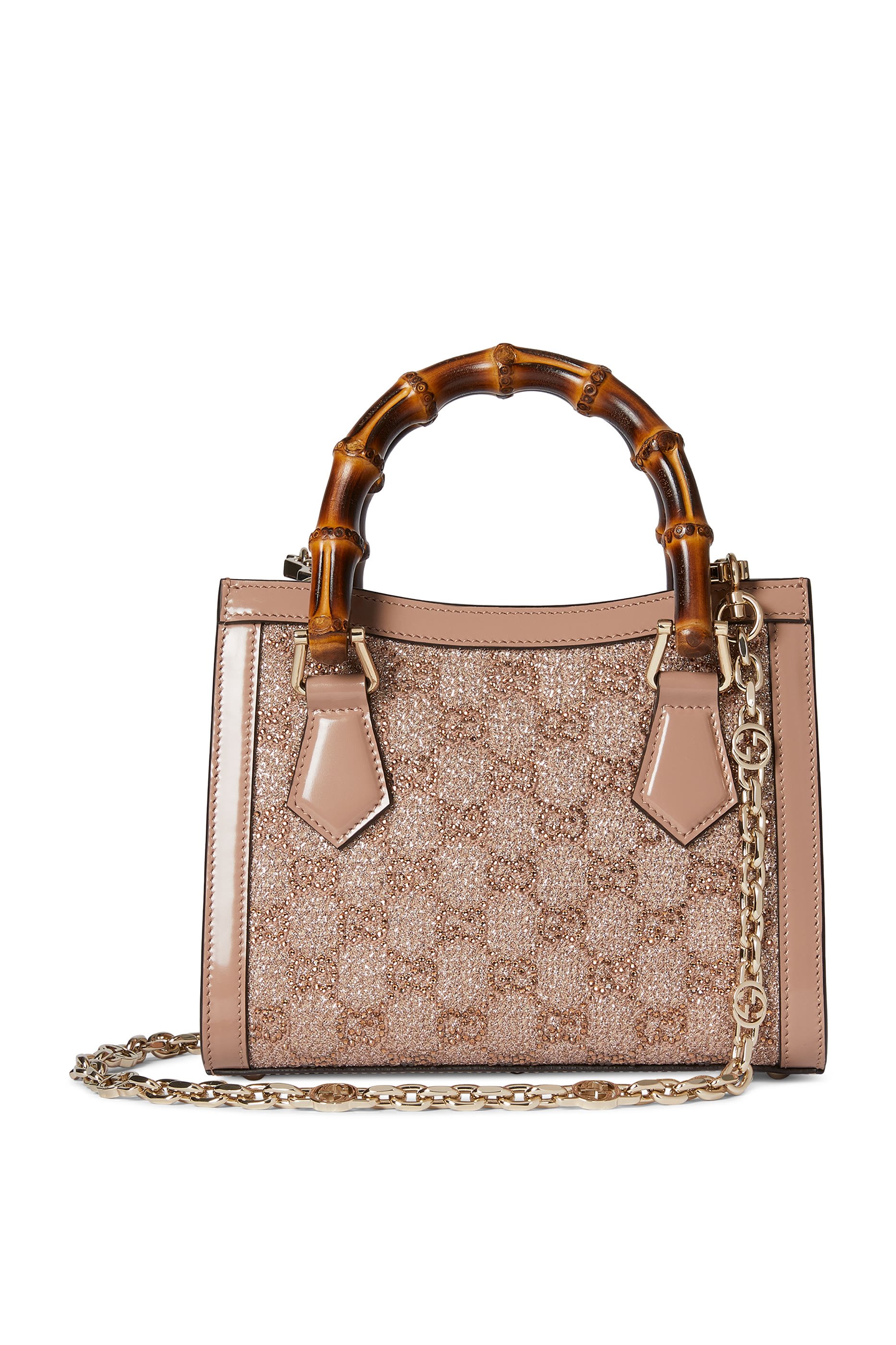 Diana Crystals Small Tote Bag 