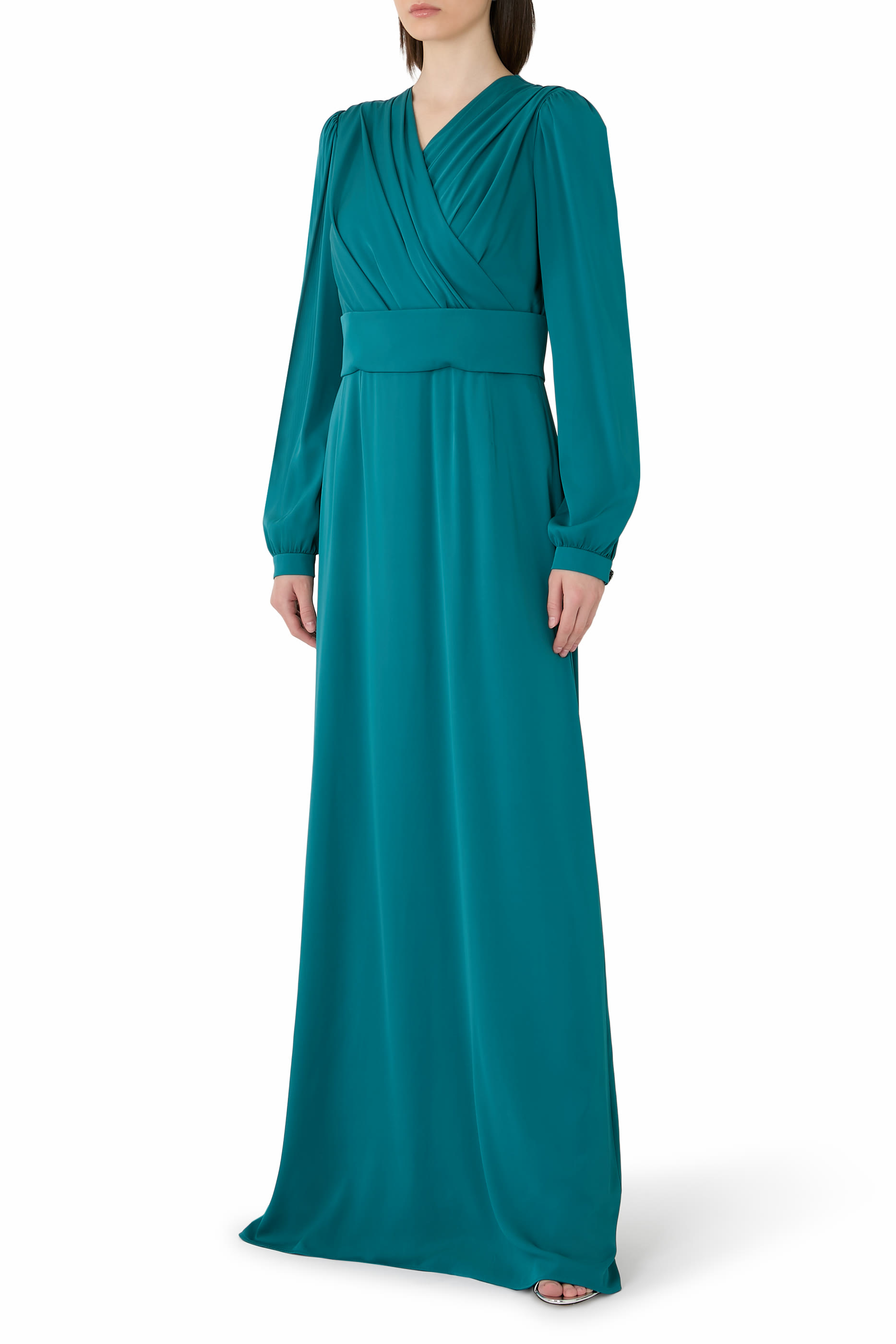 Stretch Charmeuse Dress