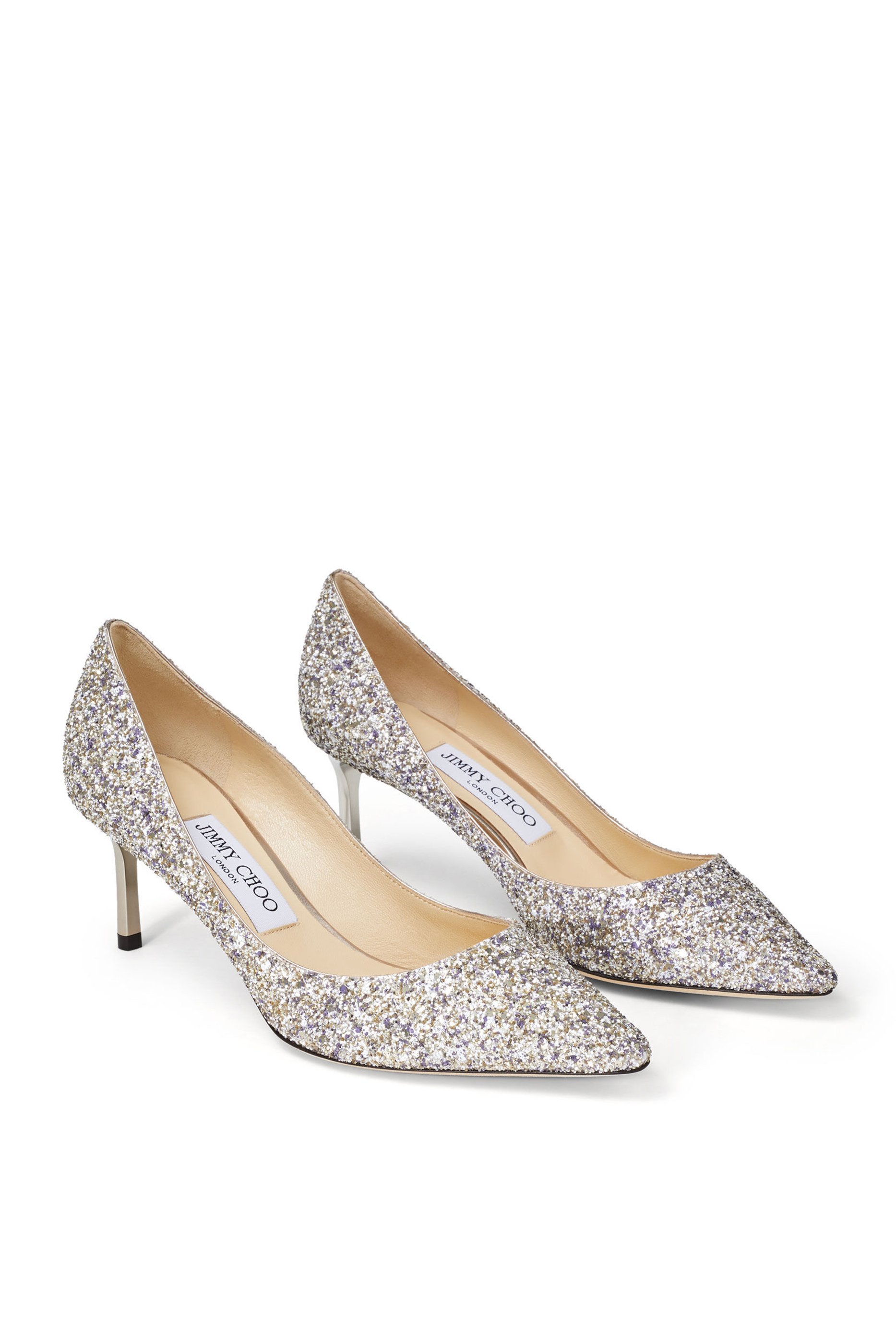 Romy 60 Dusty Glitter Pumps