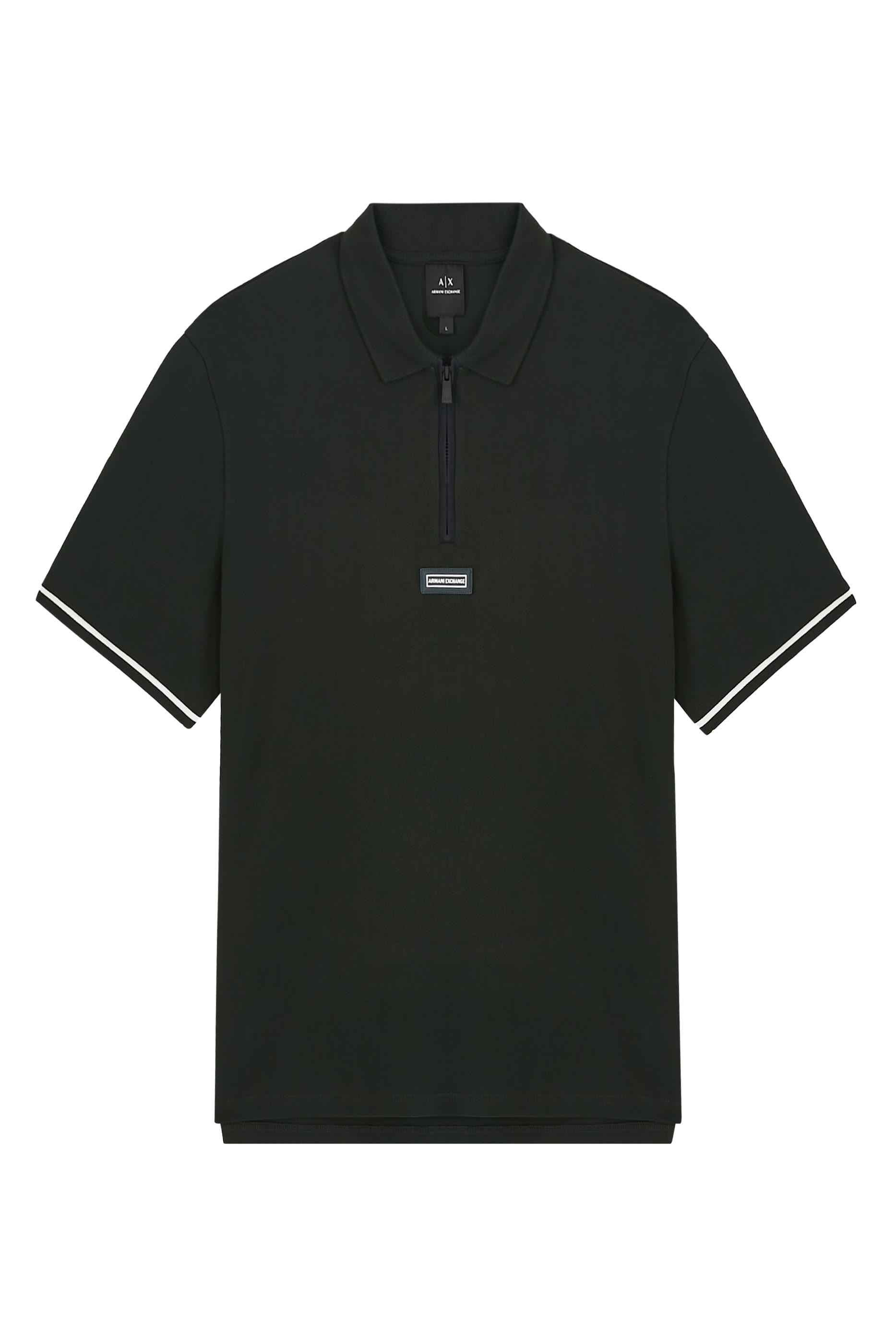 Regular Fit Polo with Zip