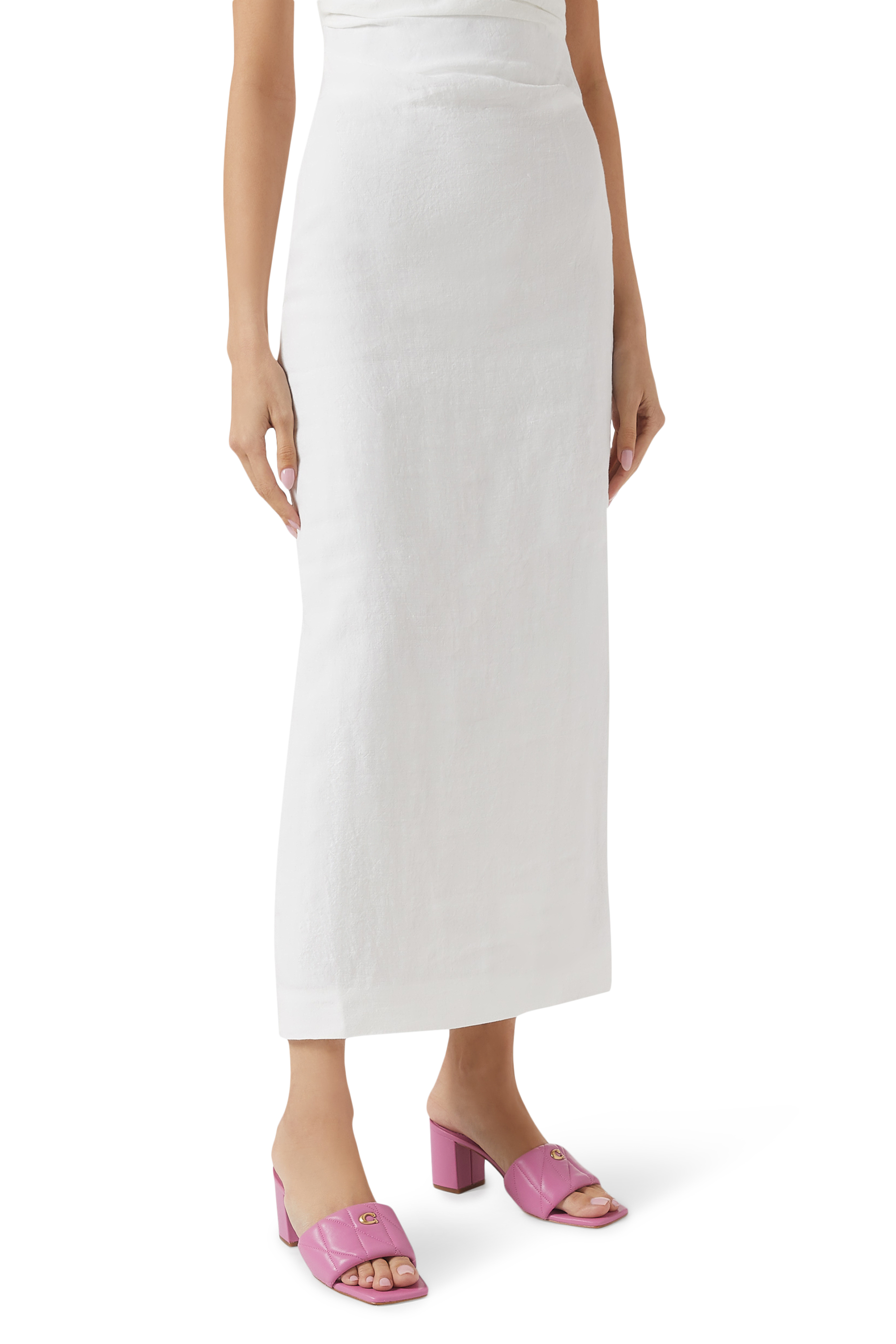 Holly Black 65 Heel Sandals with Quilting