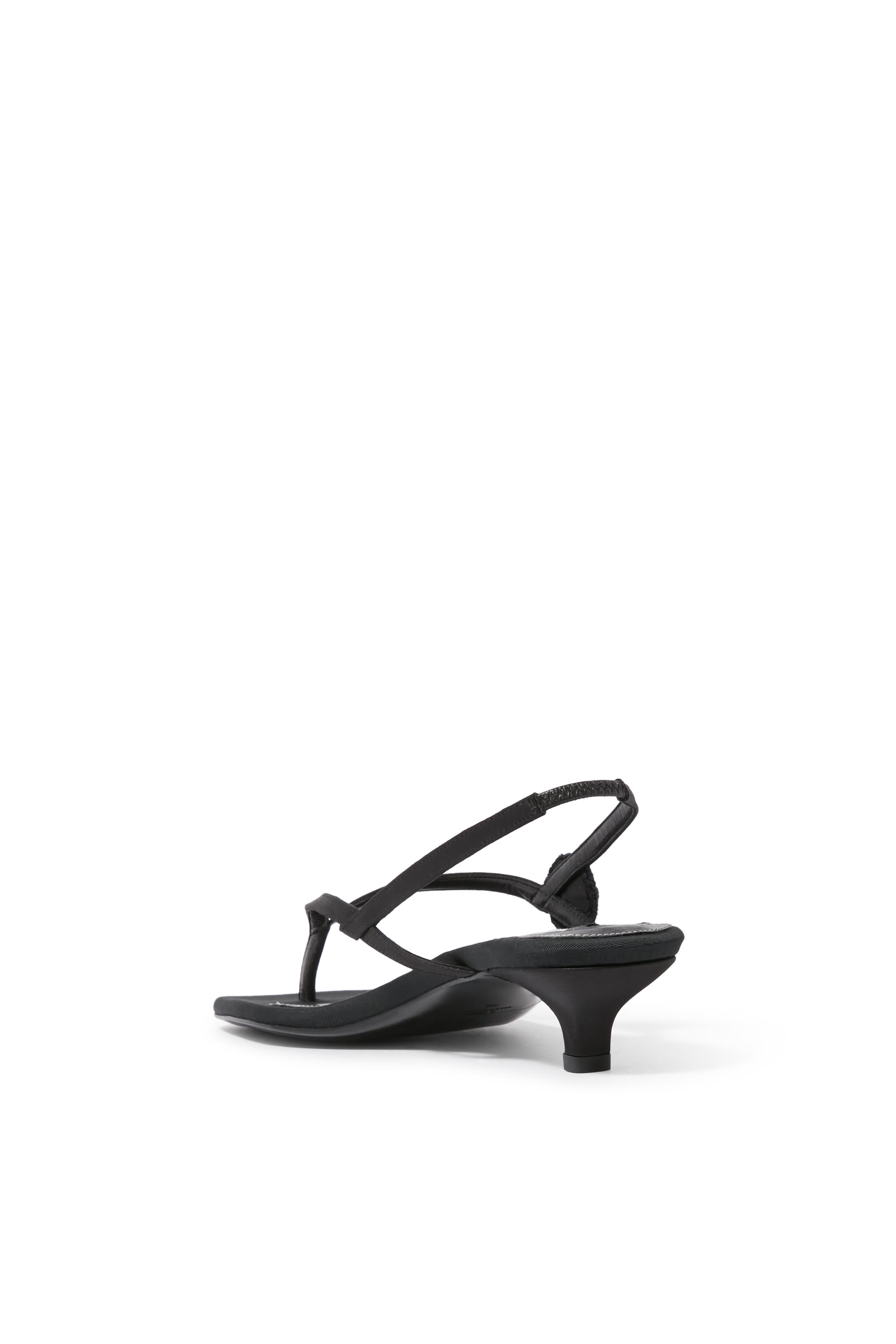 Slingback Satin Flip Flops
