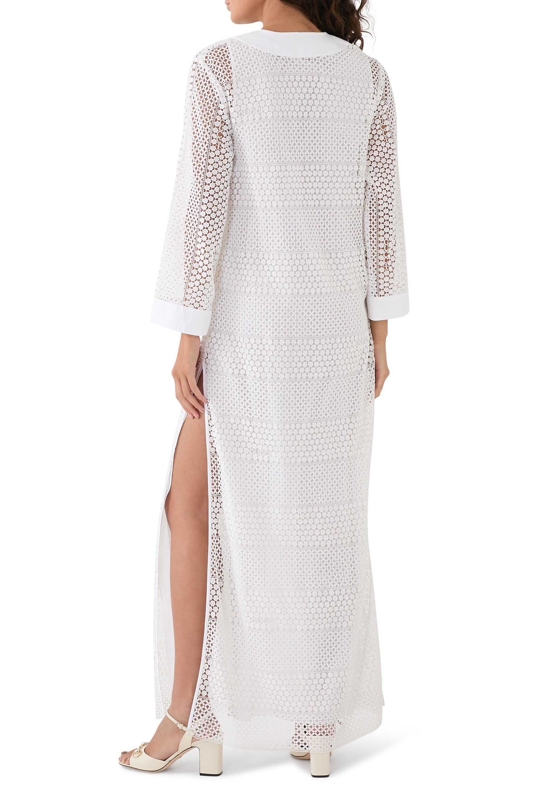 Macrame Stripe Dress