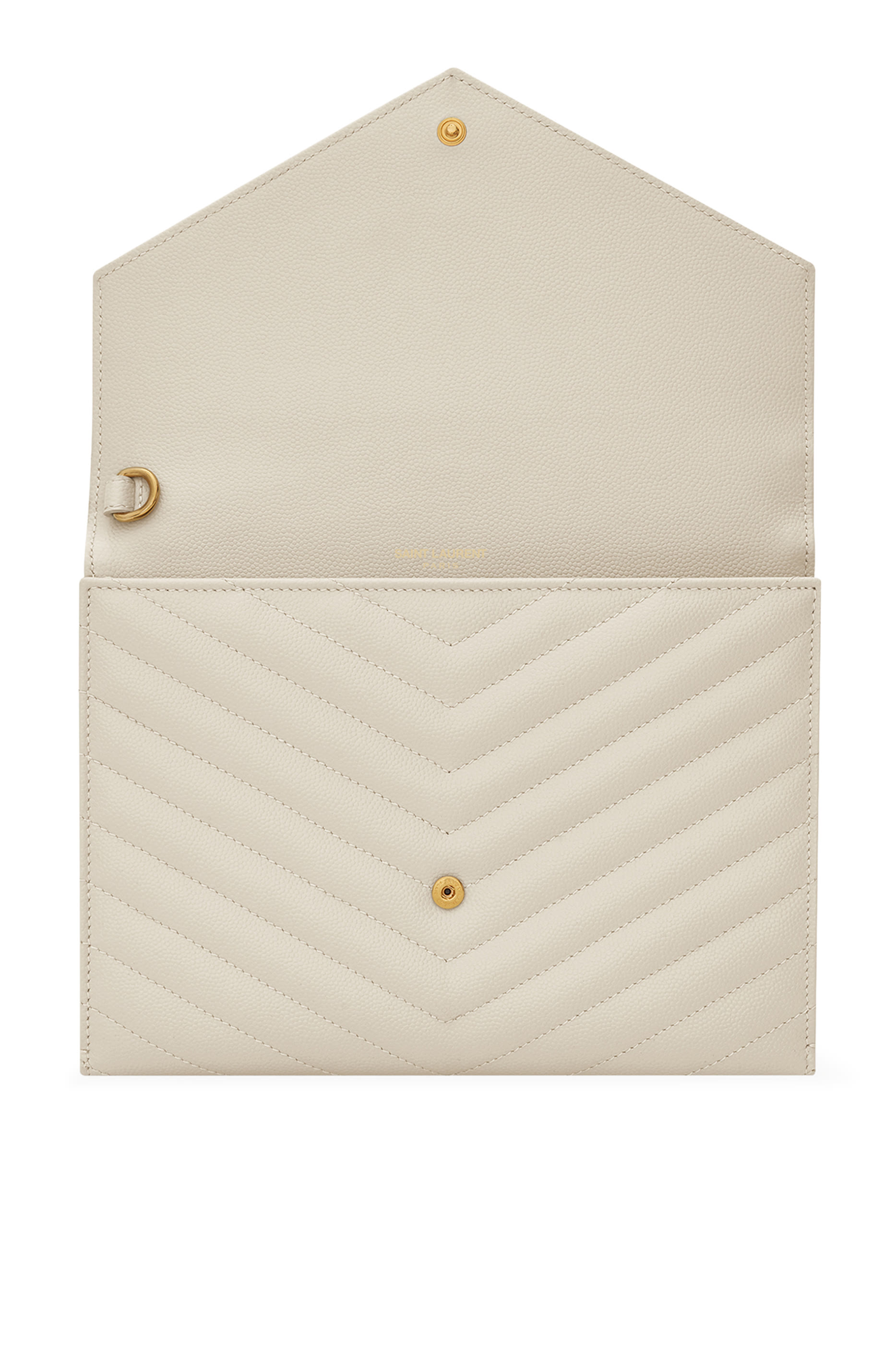  Cassandre Matelass&eacute; Flap Pouch in Grain De Poudre Leather