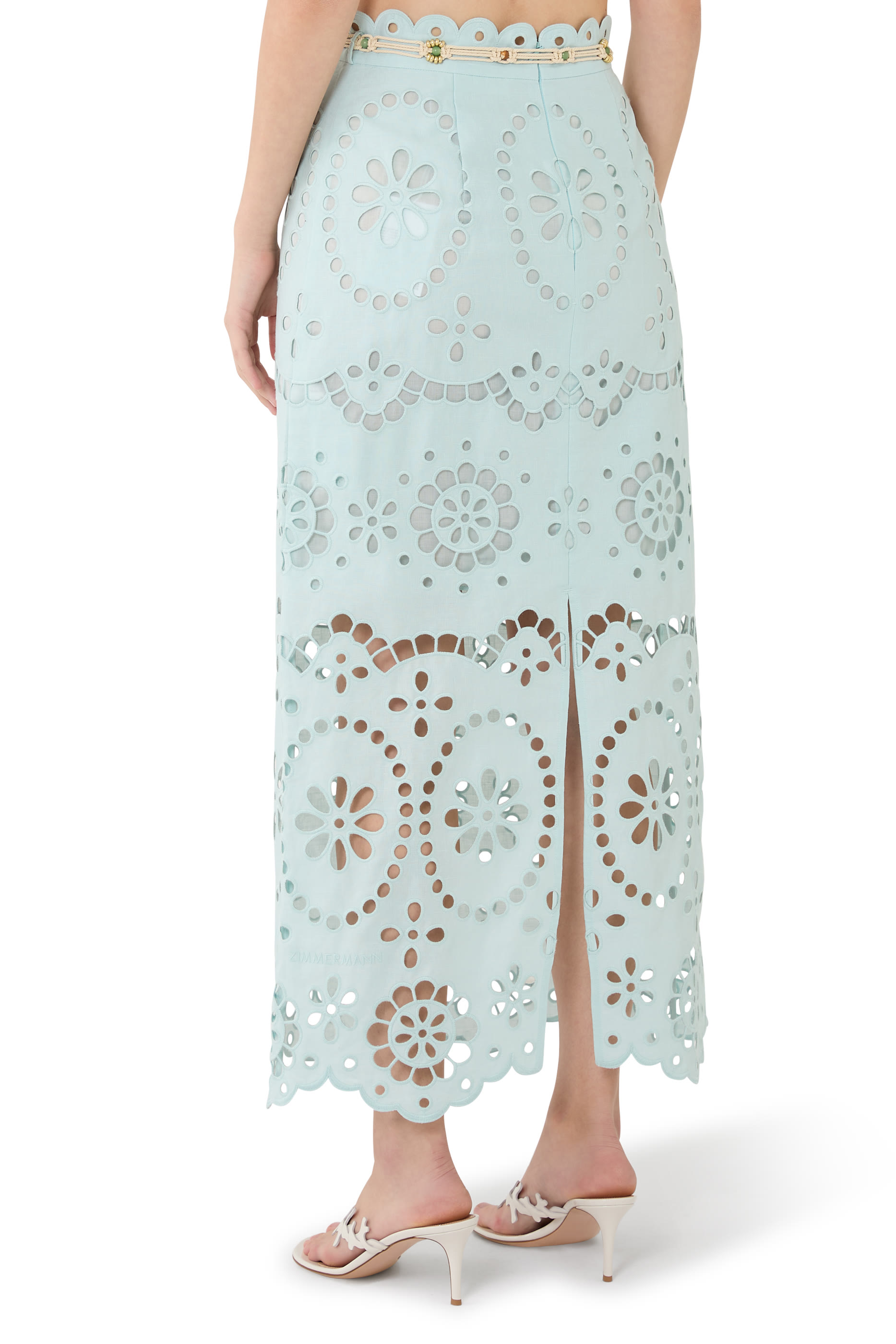  Awaken Embroidered Skirt