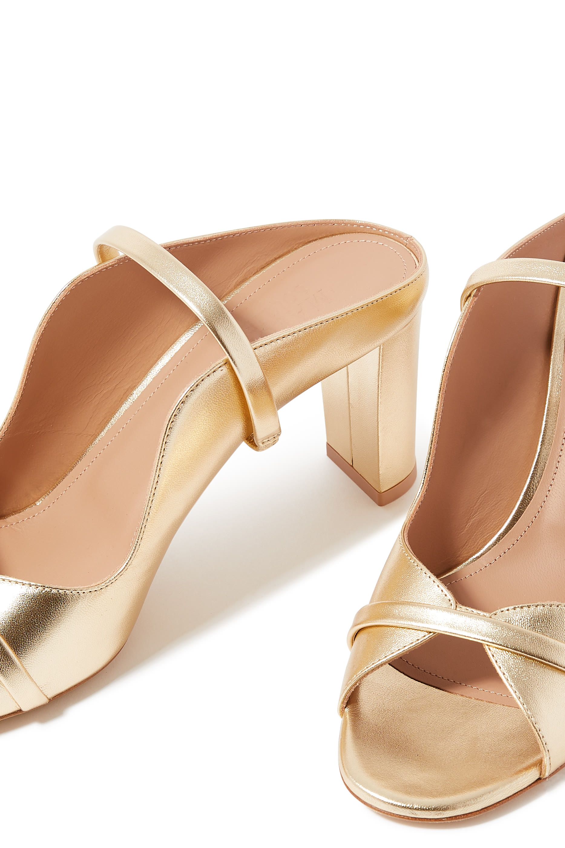 Norah Metallic Leather 70 Heels