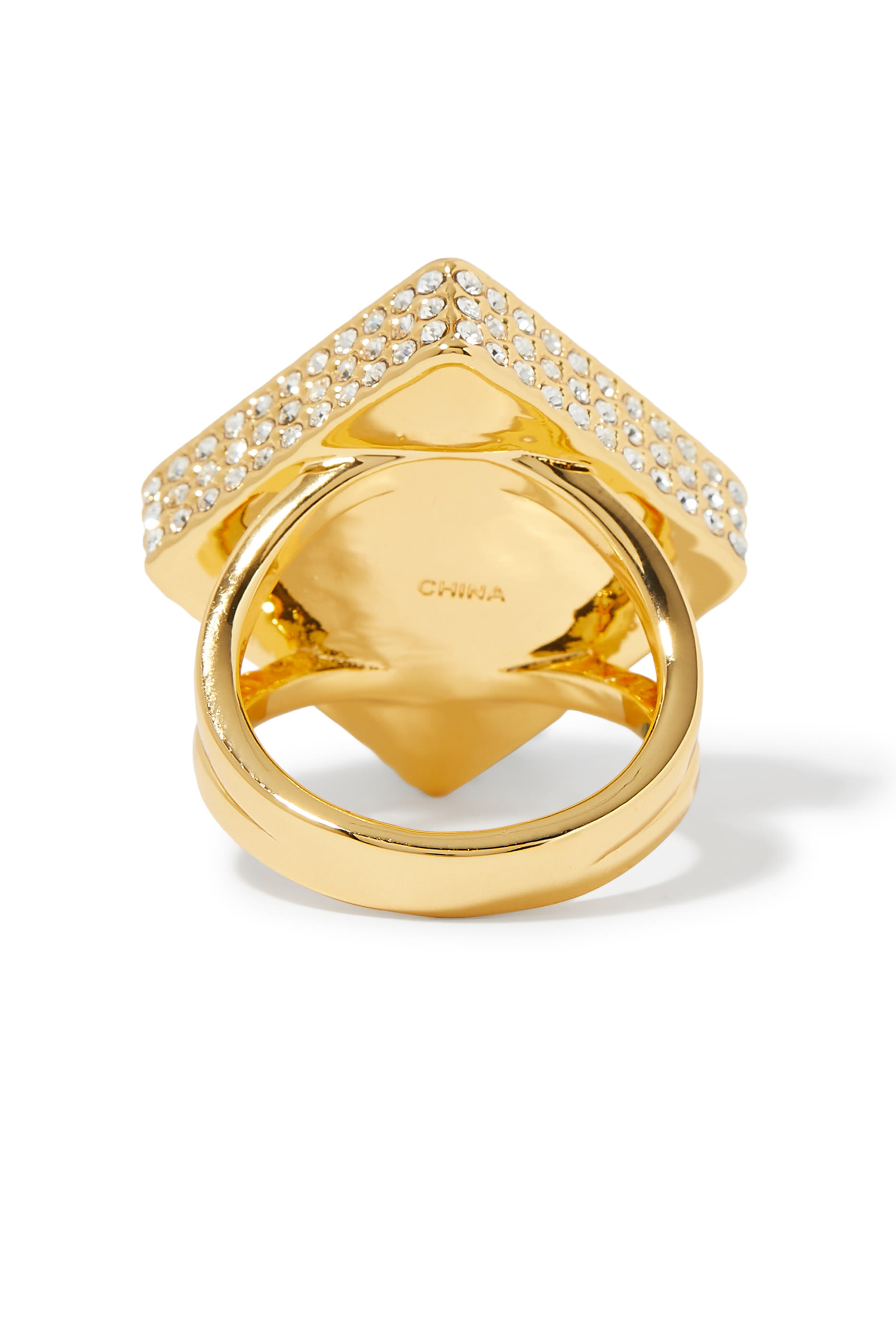 Eagle Square Cocktail Ring