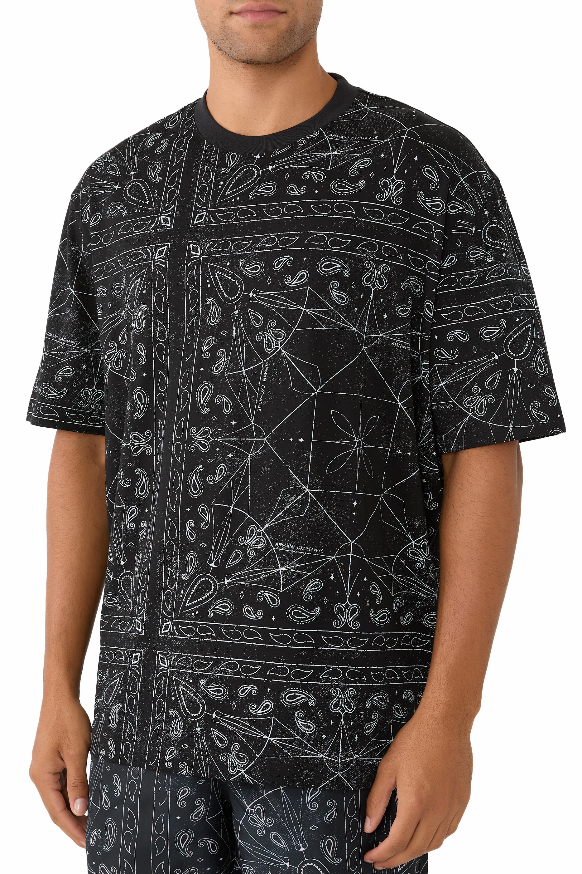Kaleidoscope Patterned T-Shirt