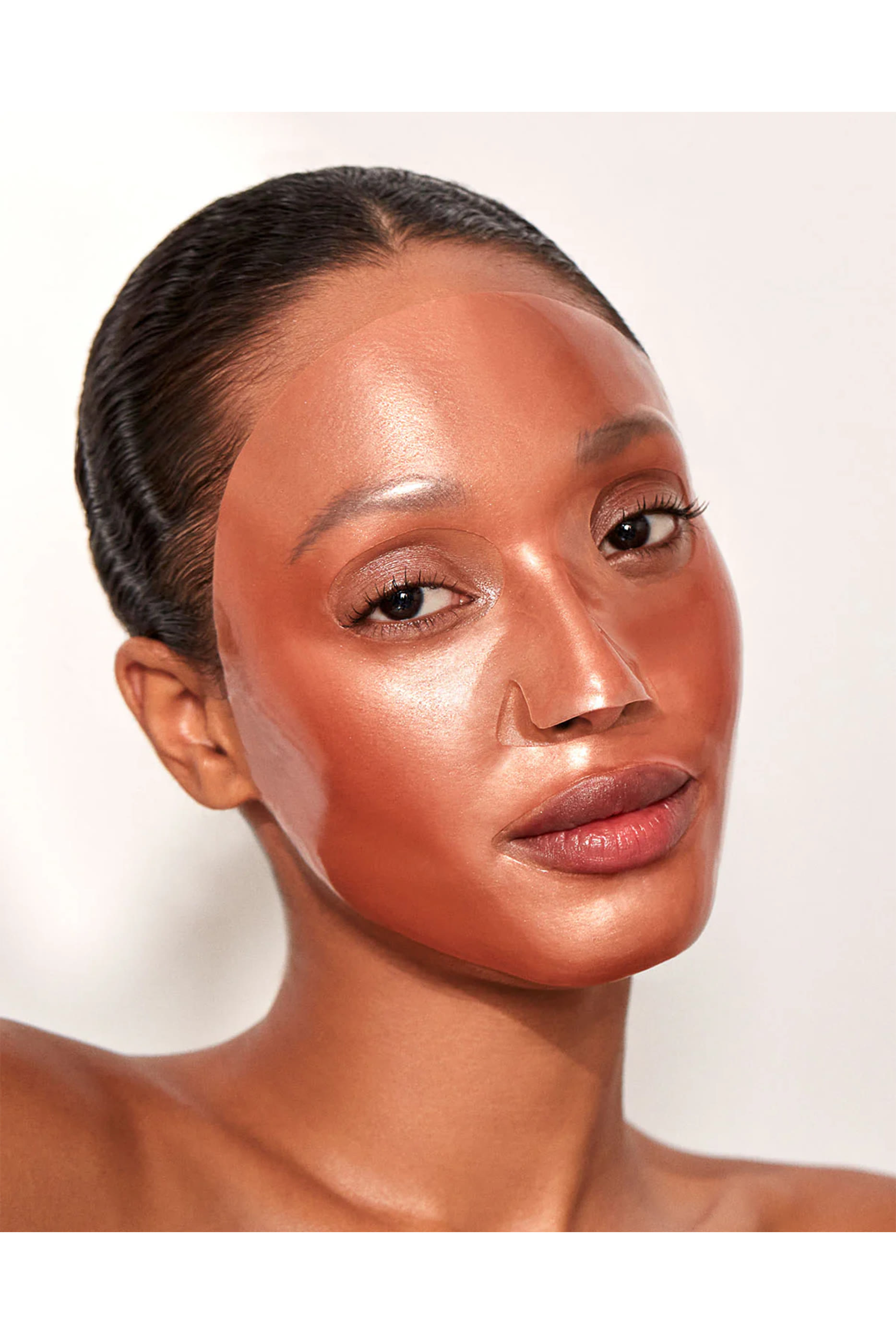 Rose Gold Facial Masks, Pack of 5