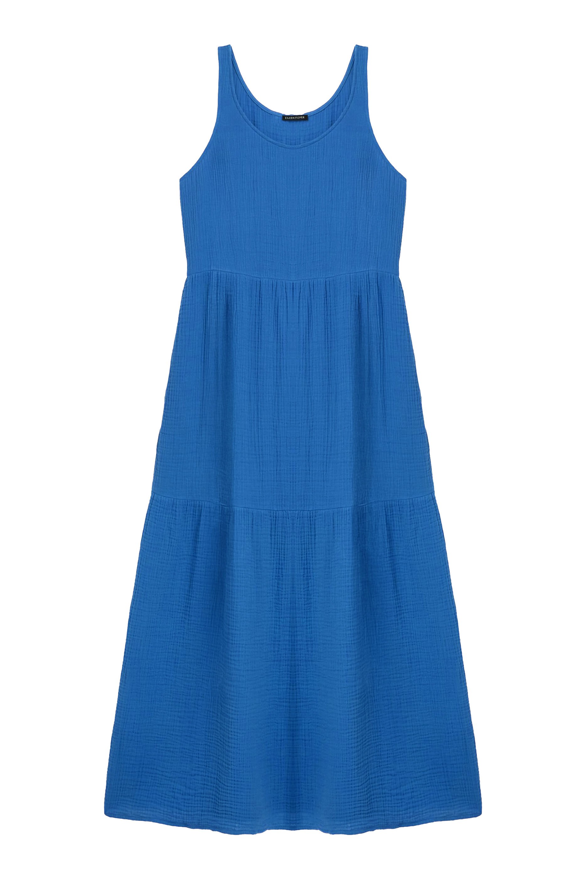 Organic Cotton Lofty Gauze Tiered Dress