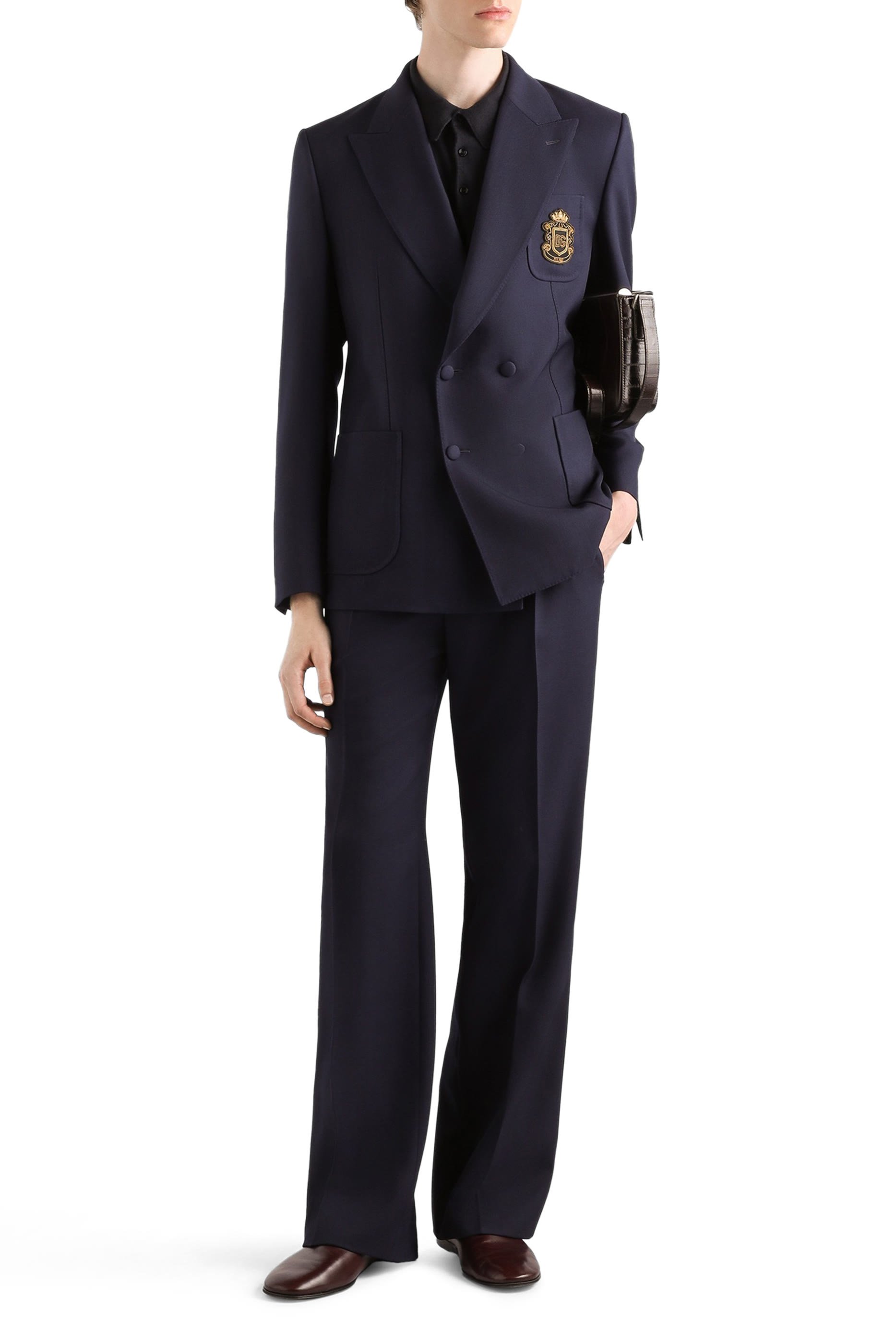 Double-Breasted Portofino Wool Jacket