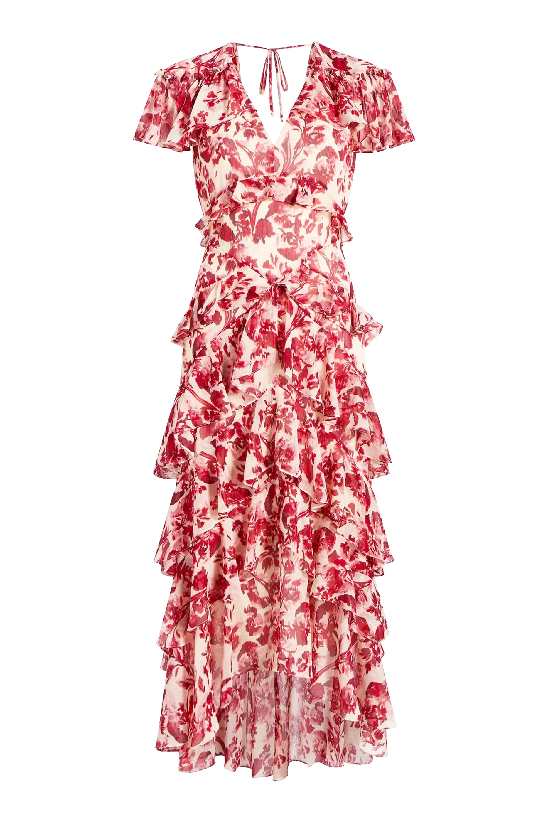 Floral Ribbons Tatum Dress
