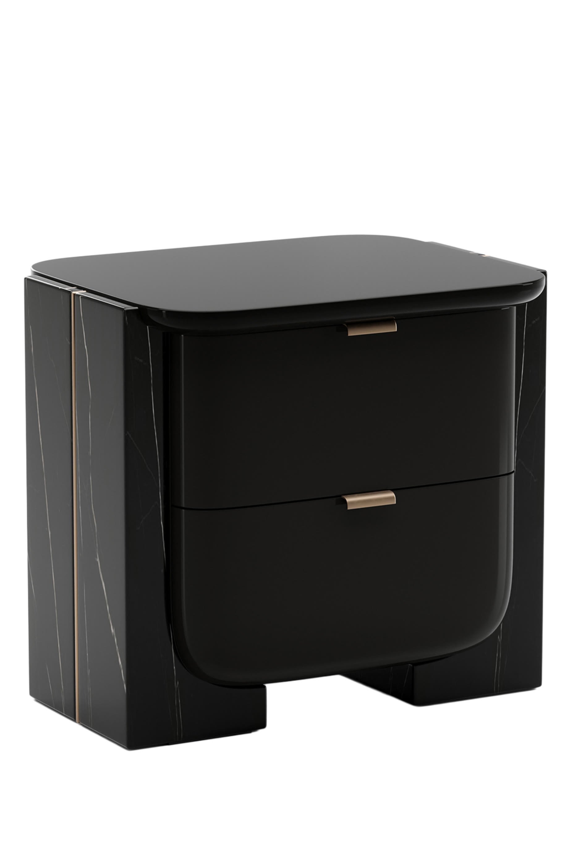 Overlap Bedside Table