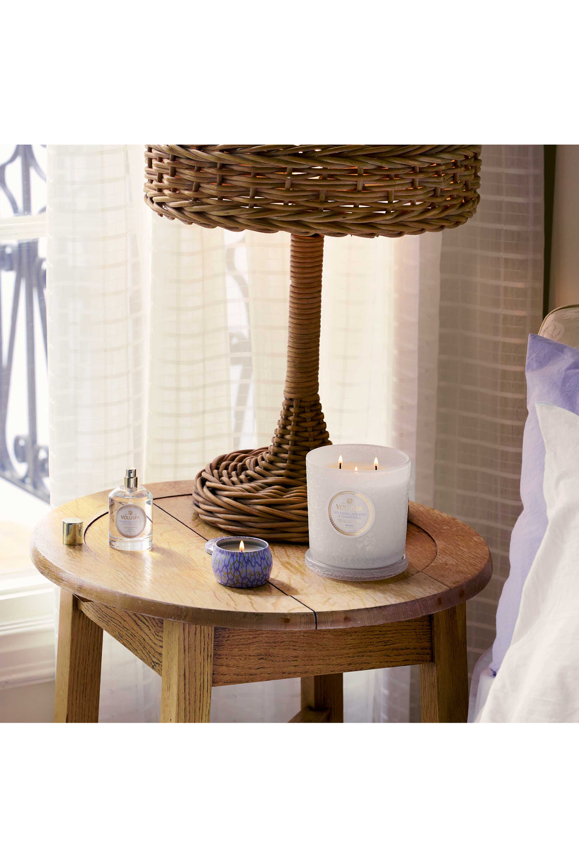 Mountain Lavender & Chamomile Boxed Luxe Candle