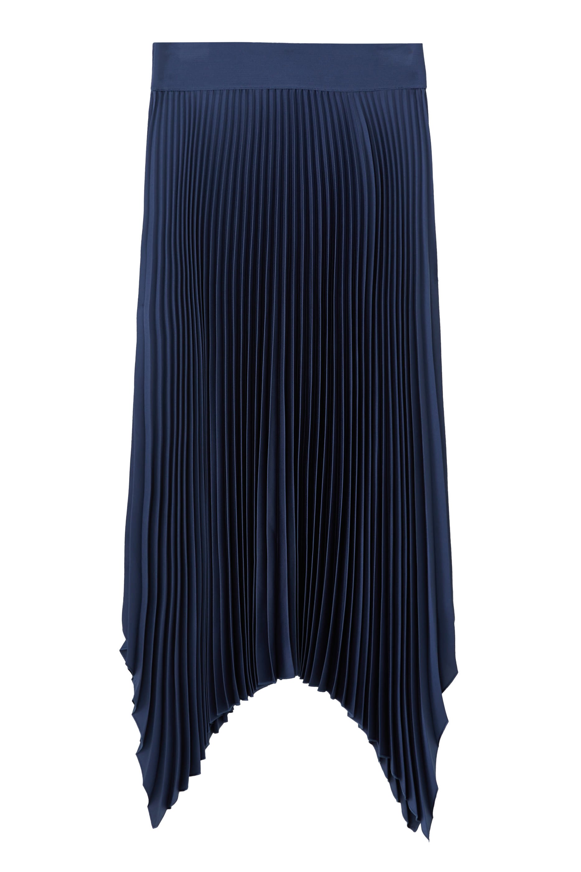 Ade Knit Weave Plissé Skirt