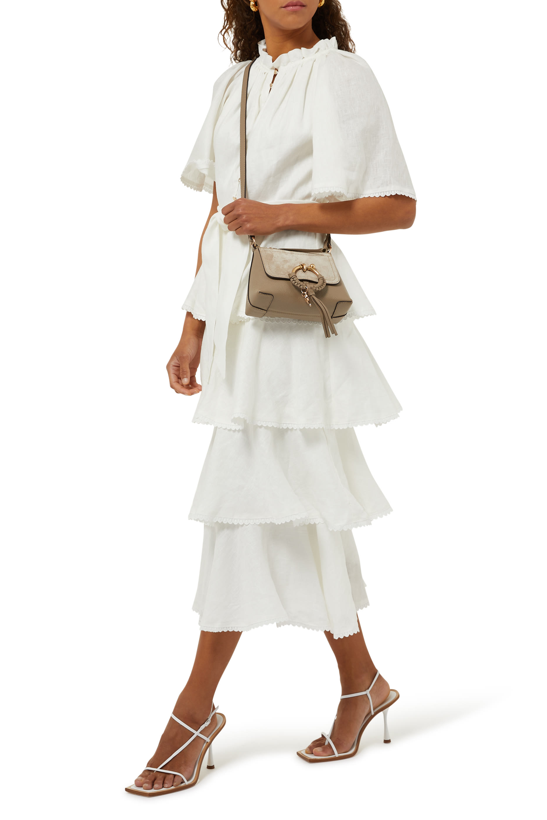 Joan Mini Leather Crossbody Bag