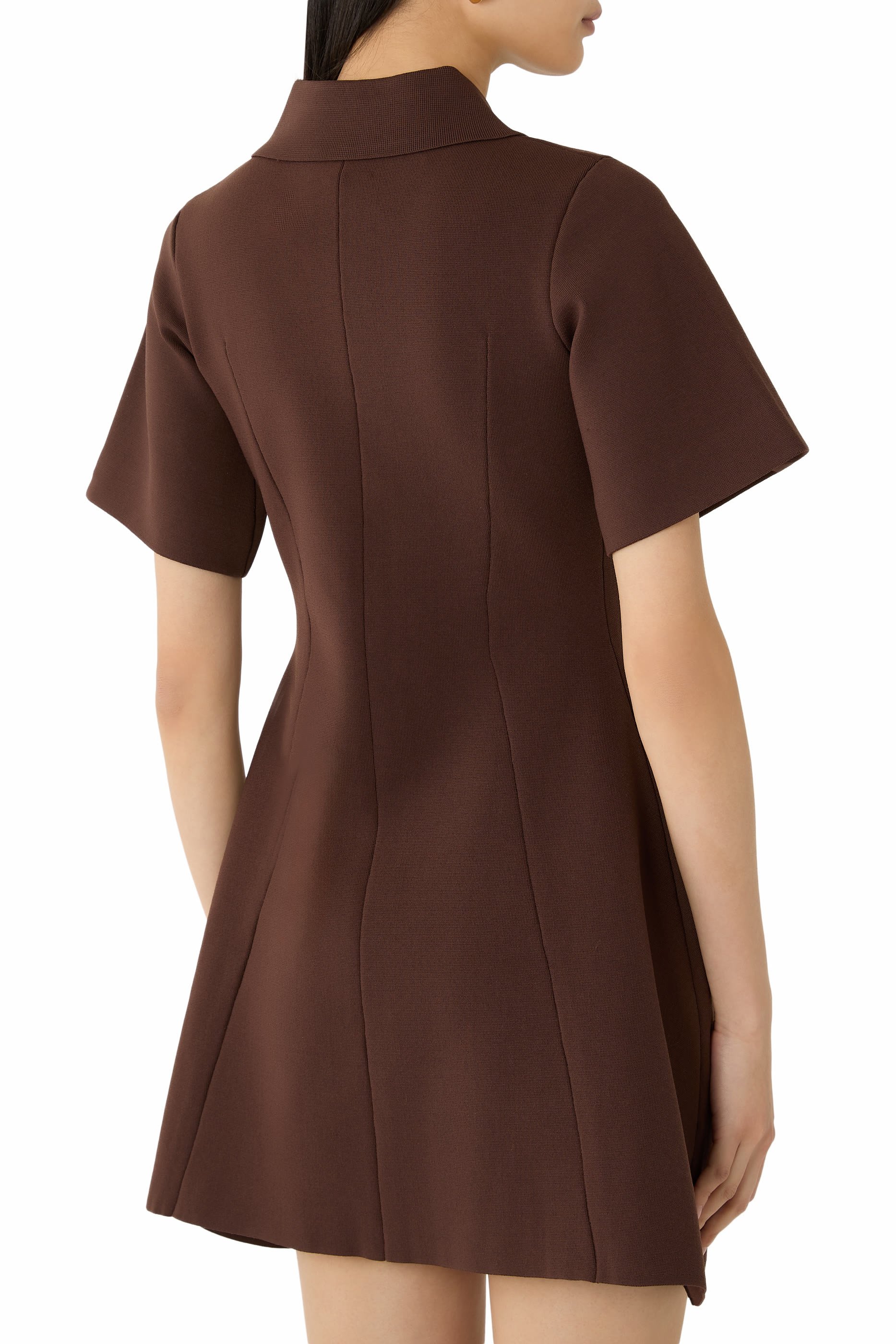 Sorrel Knit Shirt Dress