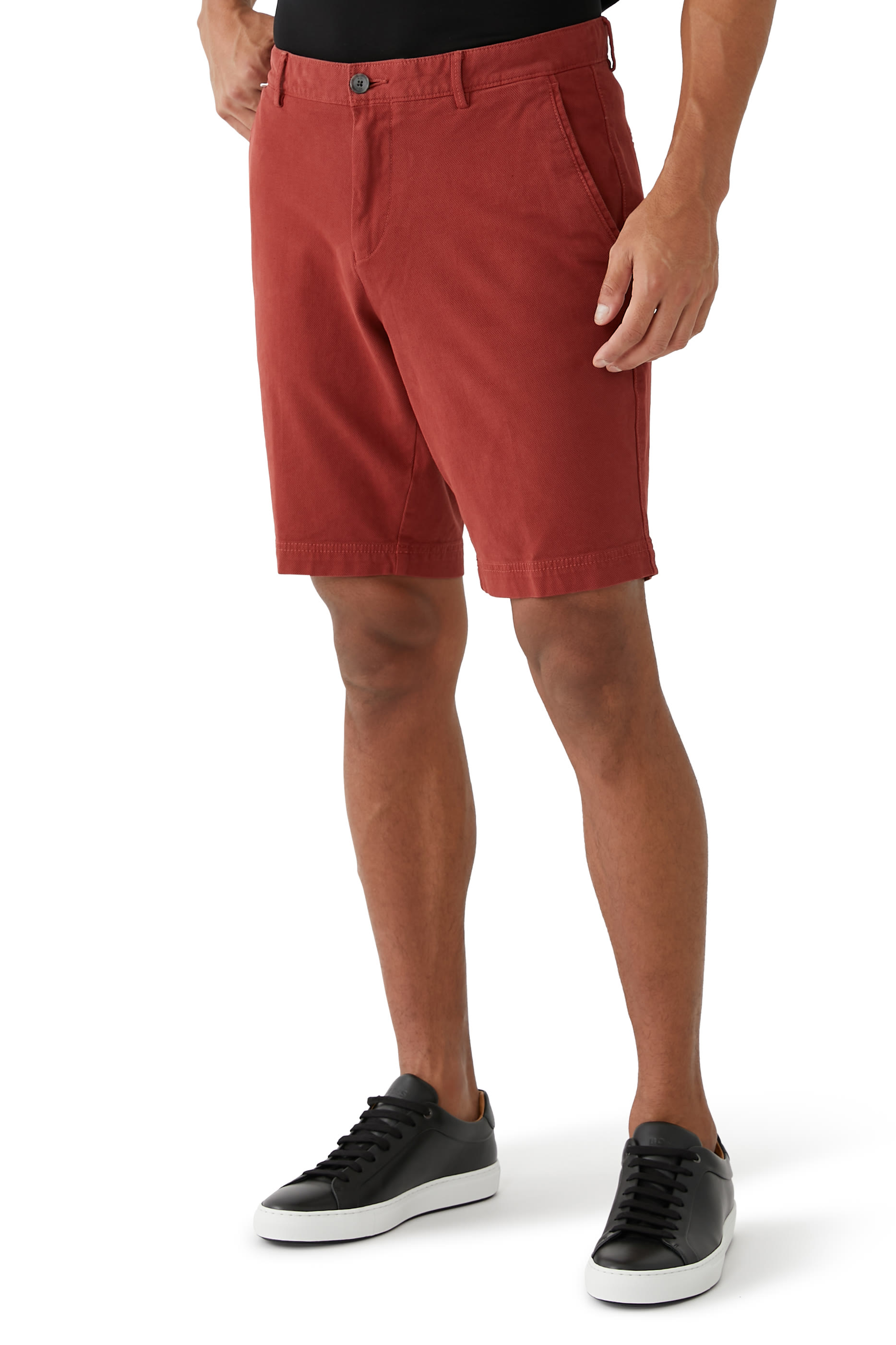 Slice Cotton- Blend Shorts